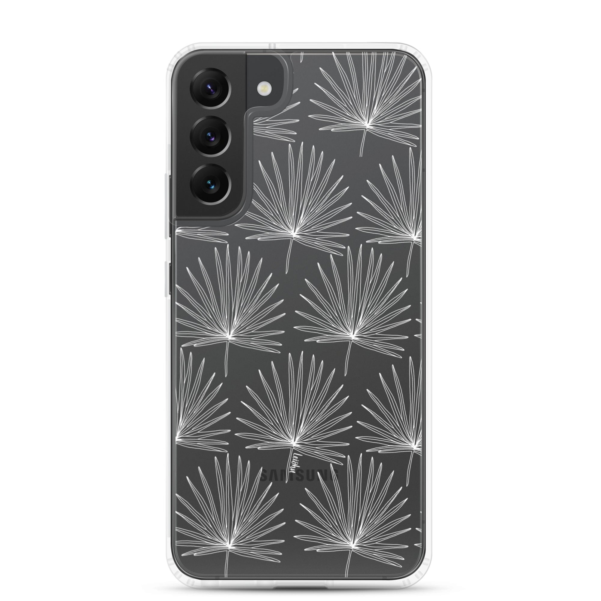 Fan Palm - Clear Case for Samsung® - LEIOHU DESIGNS
