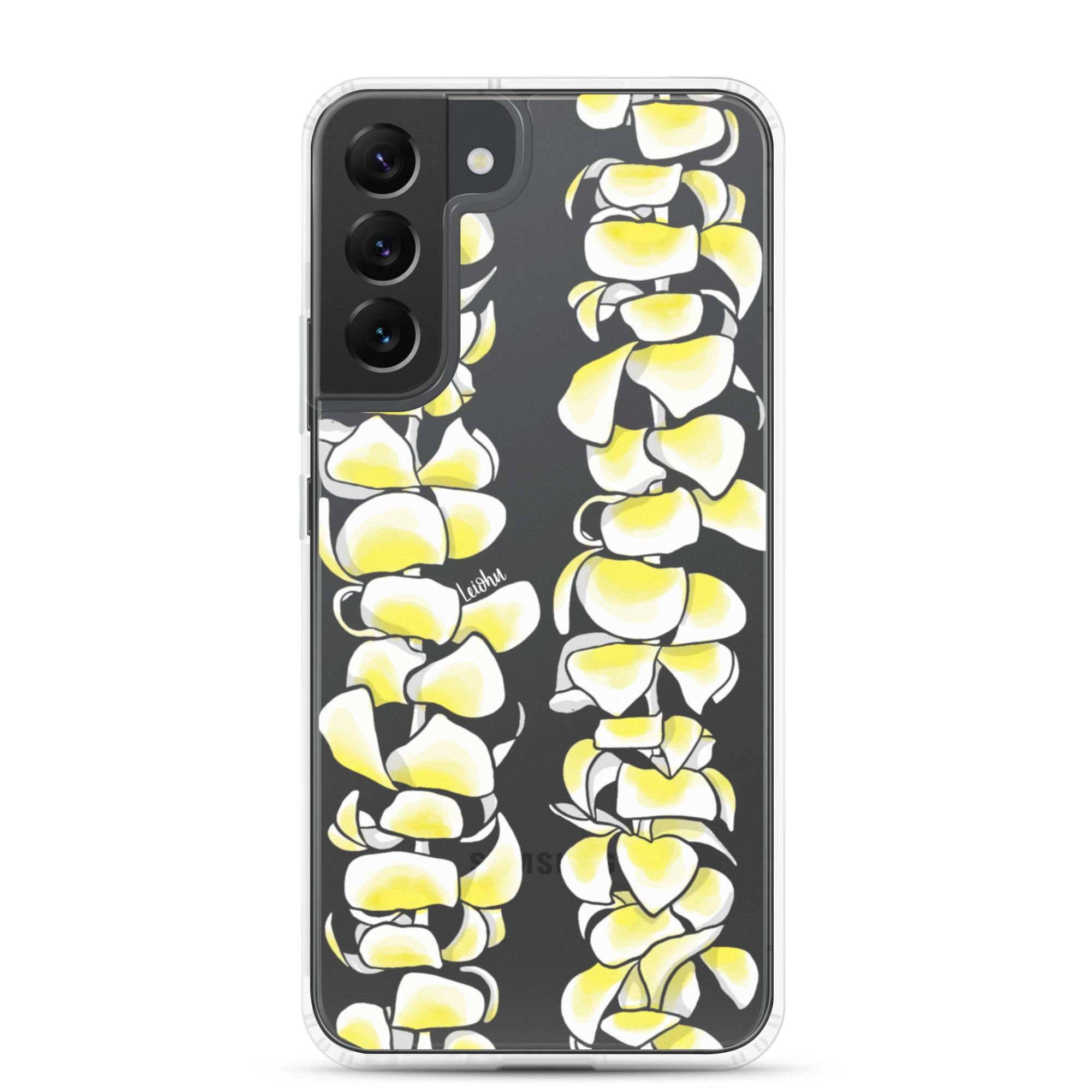 Plumeria - Clear Case for Samsung® - LEIOHU DESIGNS