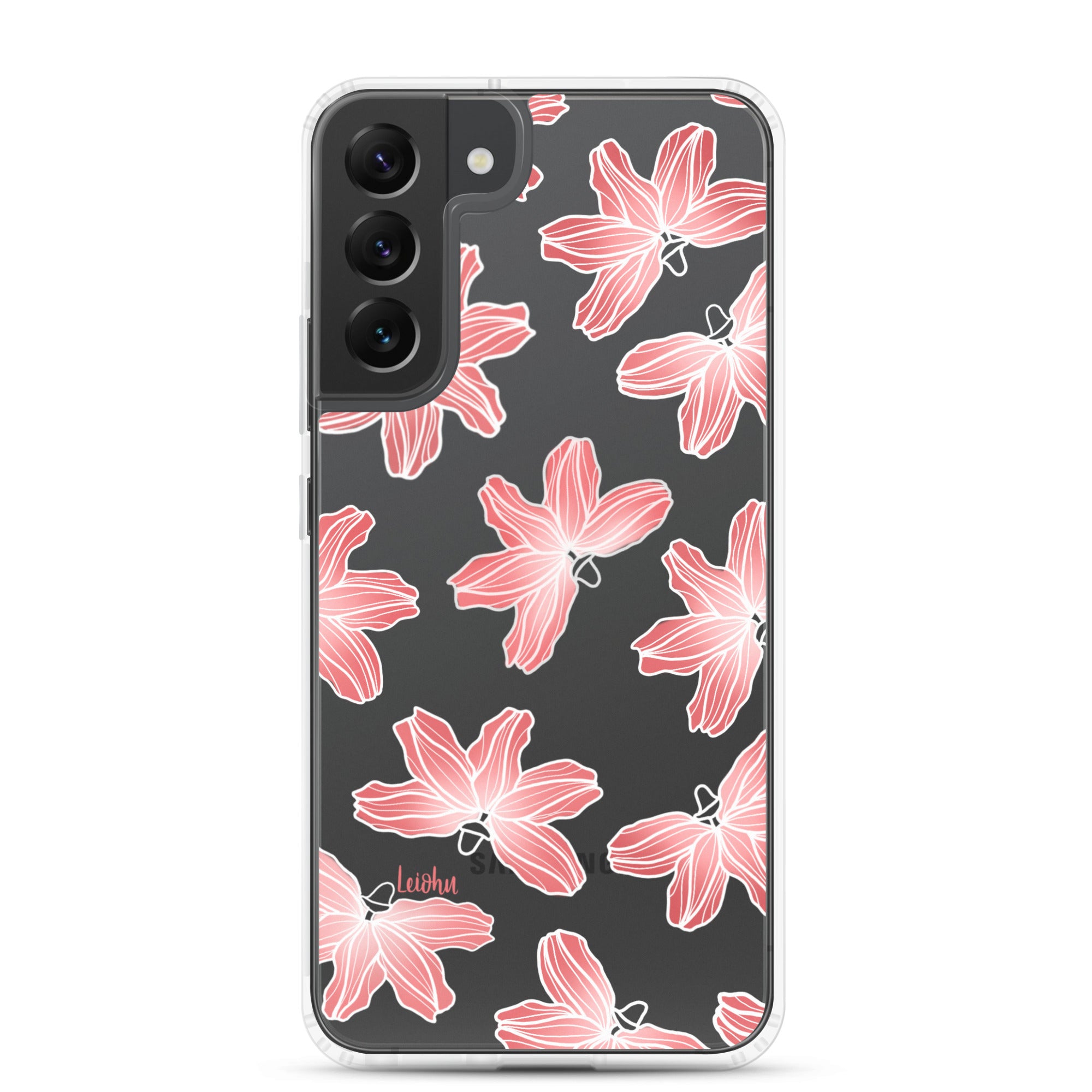 Naupaka Dream - Clear Case for Samsung® - LEIOHU DESIGNS