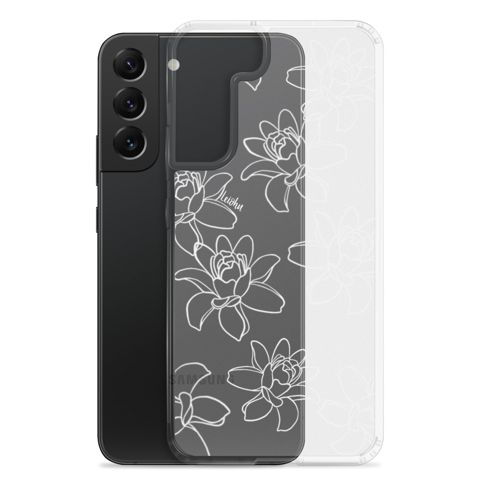 Tuberose - Clear Case for Samsung® - LEIOHU DESIGNS