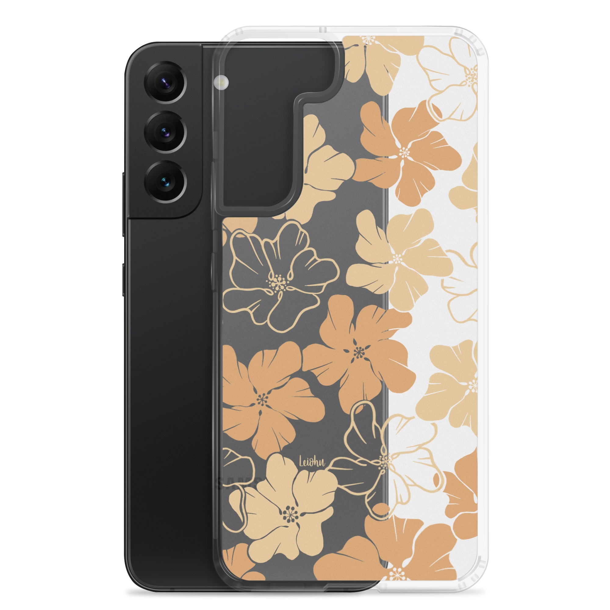 Retro Ilima - Clear Case for Samsung® - LEIOHU DESIGNS