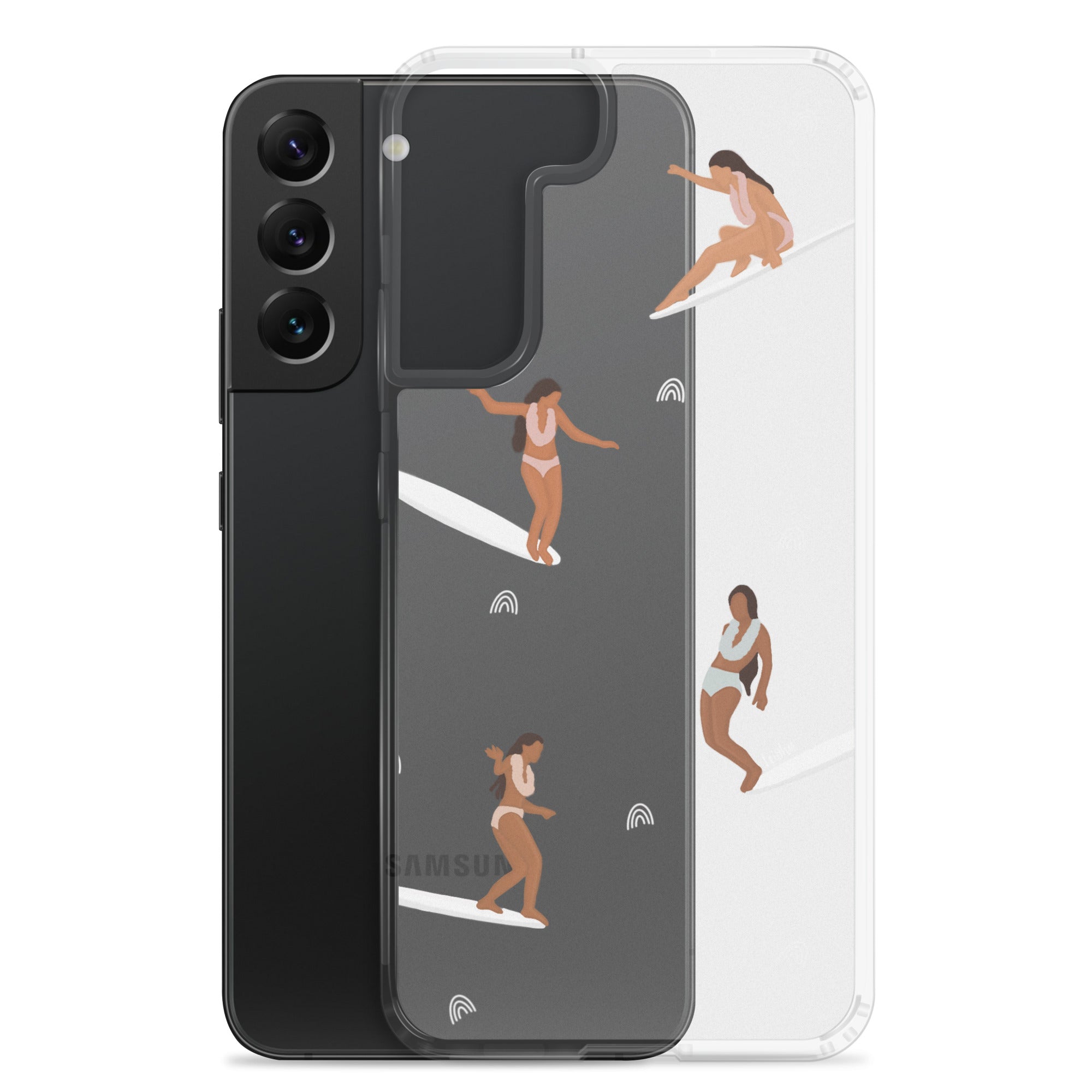 He'e Nalu - Clear Case for Samsung® - LEIOHU DESIGNS