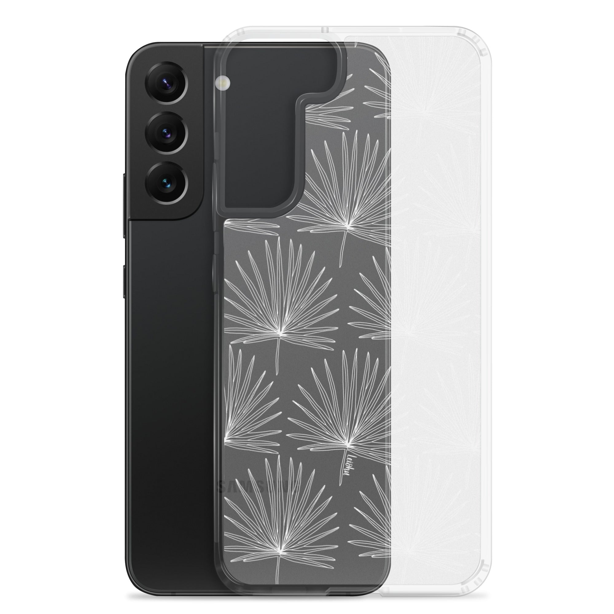 Fan Palm - Clear Case for Samsung® - LEIOHU DESIGNS