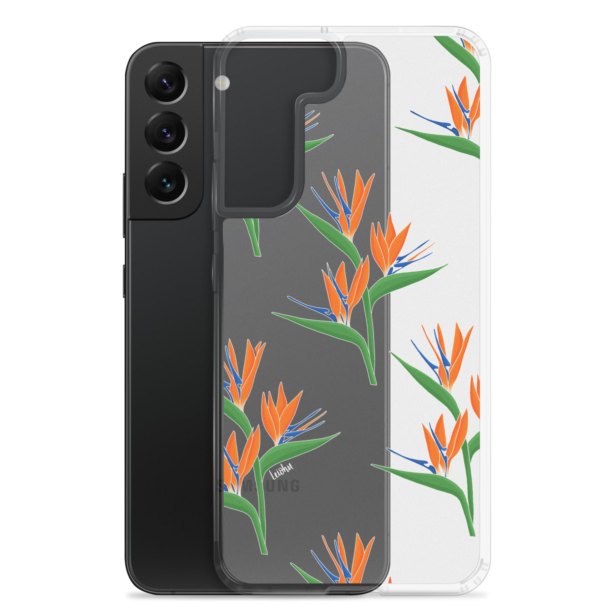 Bird of Paradise - Clear Case for Samsung® - LEIOHU DESIGNS