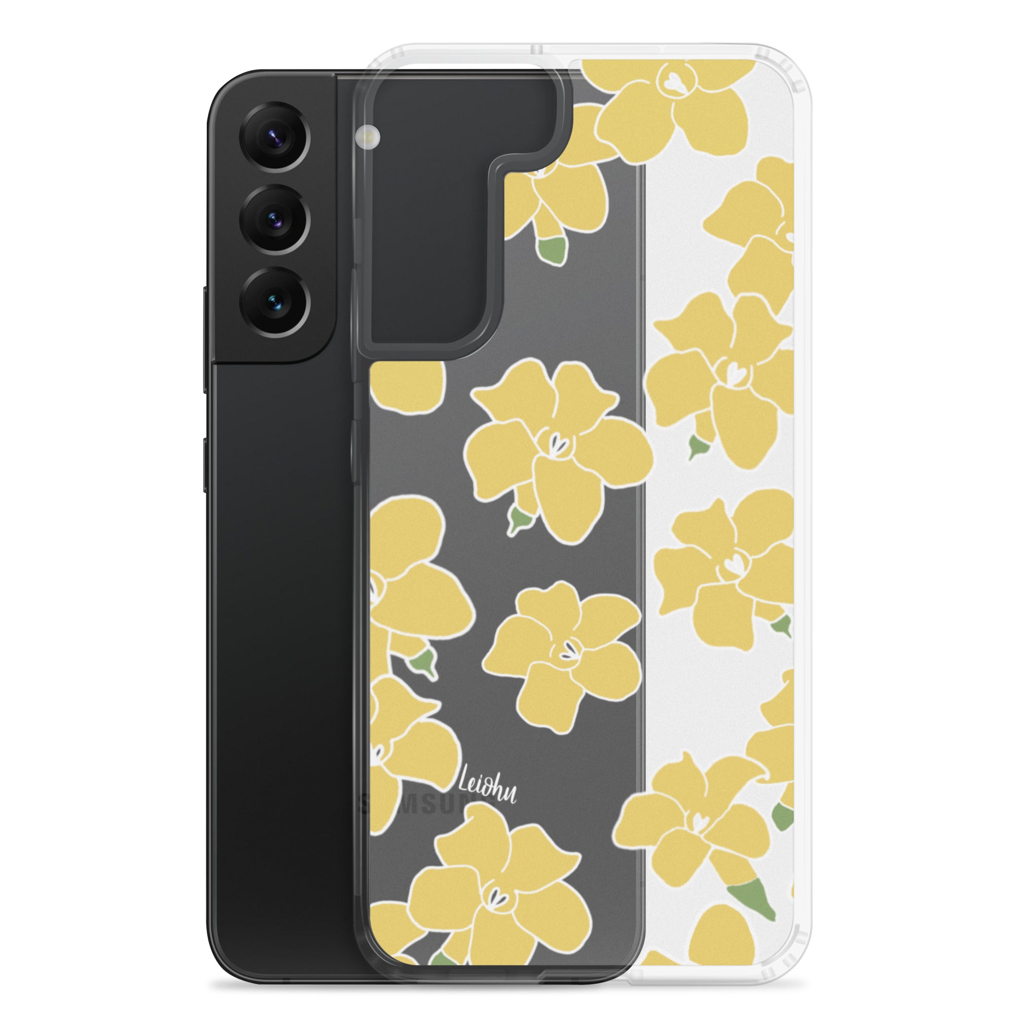 Puakenikeni - Clear Case for Samsung® - LEIOHU DESIGNS