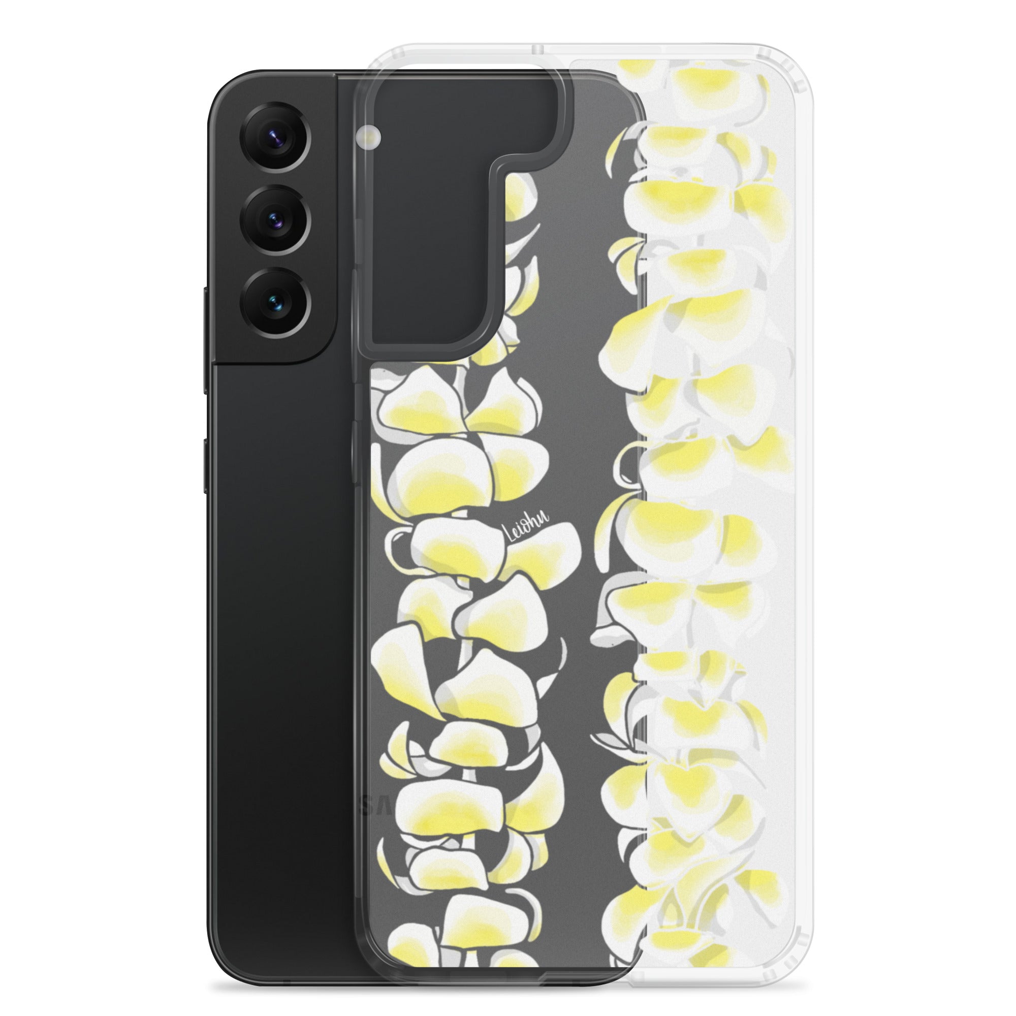 Plumeria - Clear Case for Samsung® - LEIOHU DESIGNS