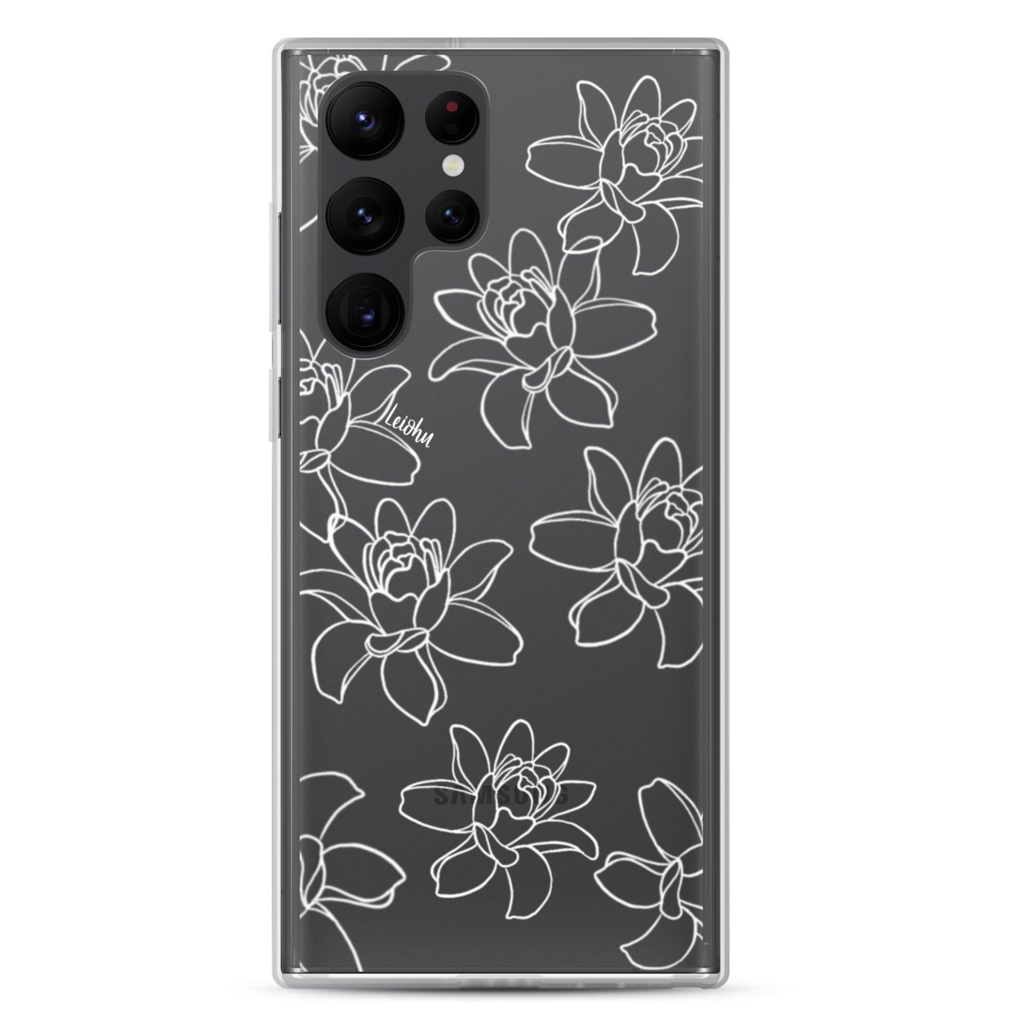 Tuberose - Clear Case for Samsung® - LEIOHU DESIGNS
