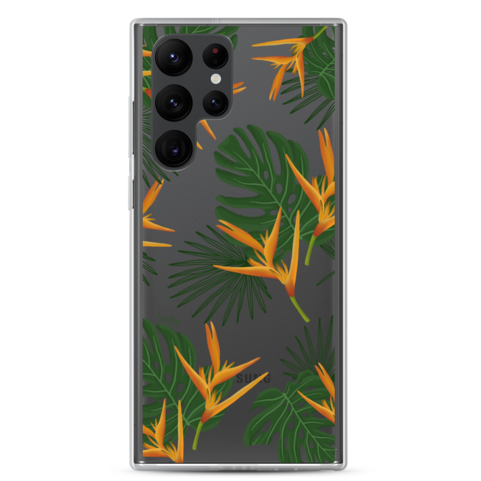 Vintage Paradise - Clear Case for Samsung® - LEIOHU DESIGNS