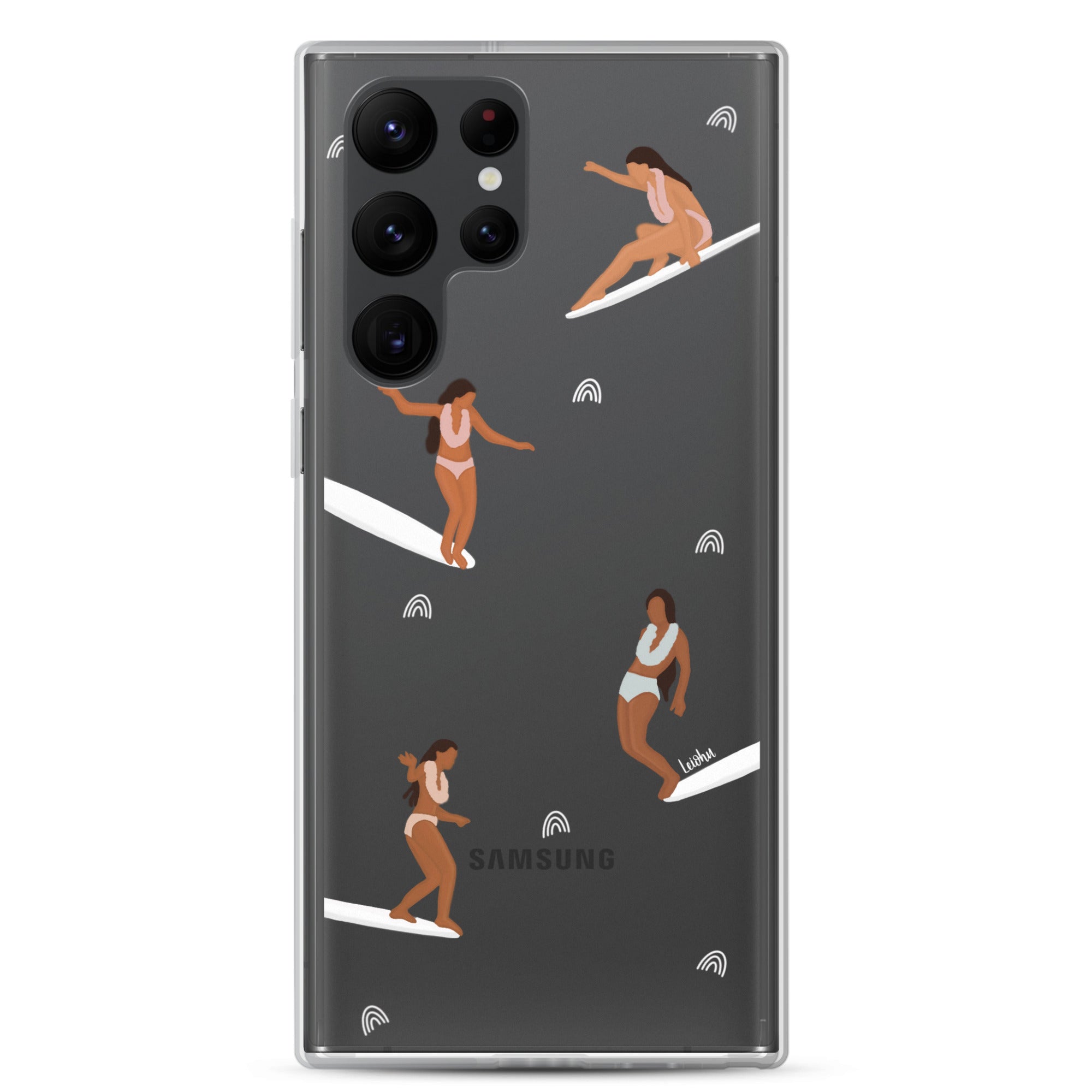 He'e Nalu - Clear Case for Samsung® - LEIOHU DESIGNS