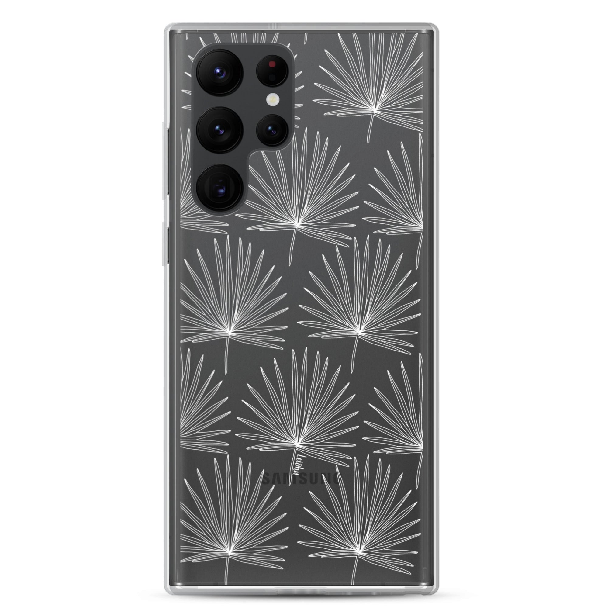 Fan Palm - Clear Case for Samsung® - LEIOHU DESIGNS