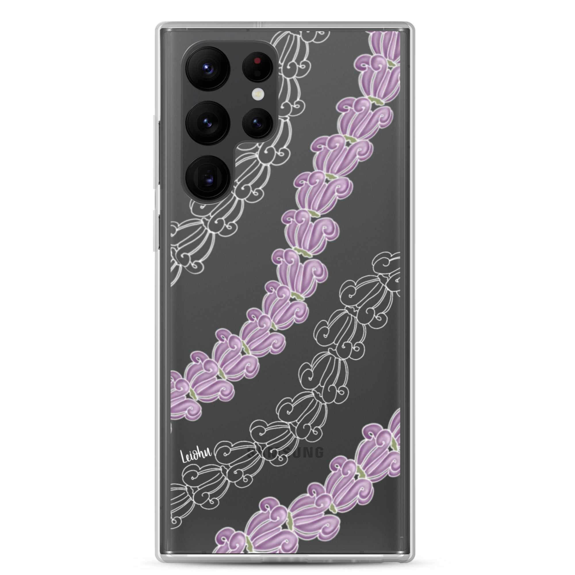 Crown lei - Clear Case for Samsung® - LEIOHU DESIGNS