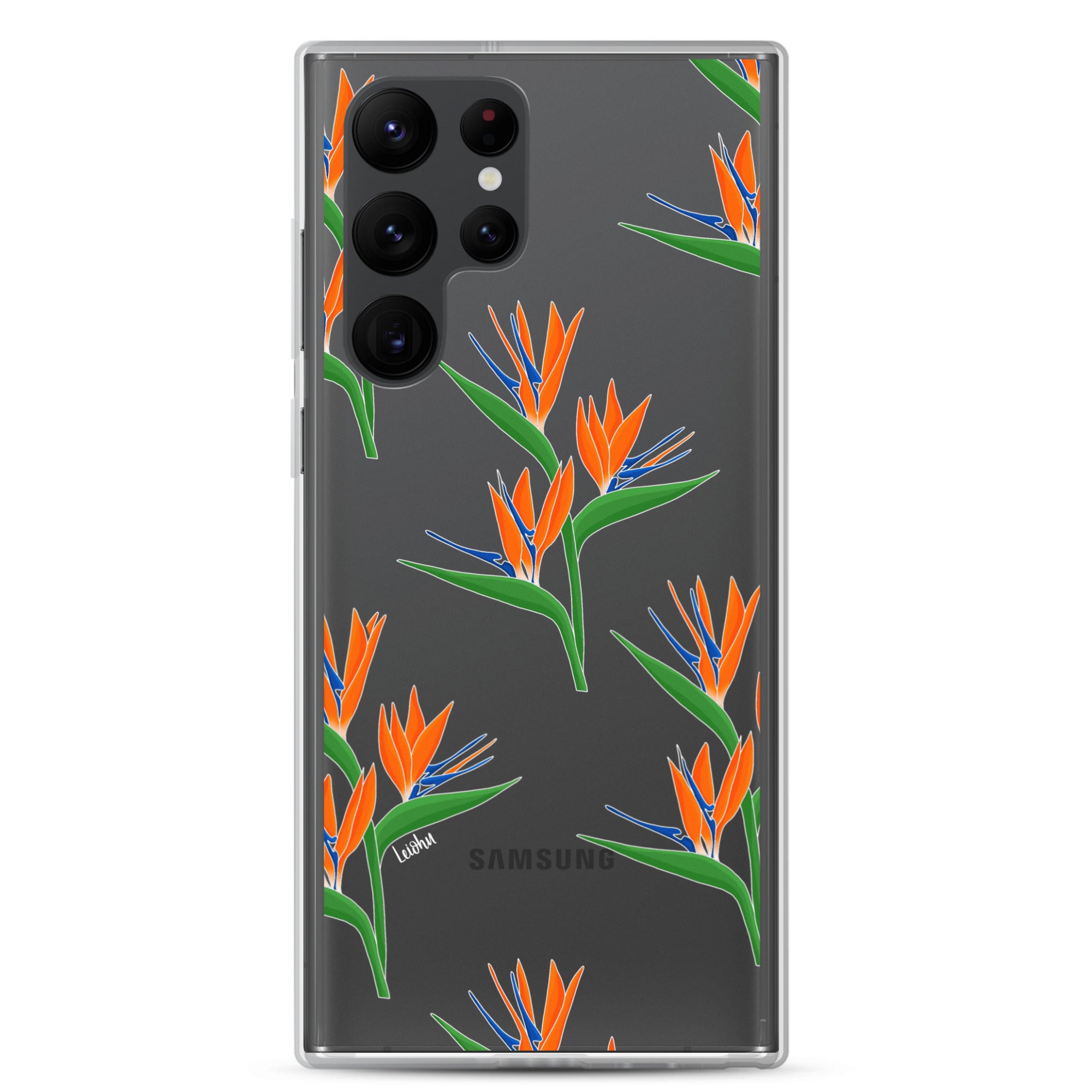Bird of Paradise - Clear Case for Samsung® - LEIOHU DESIGNS