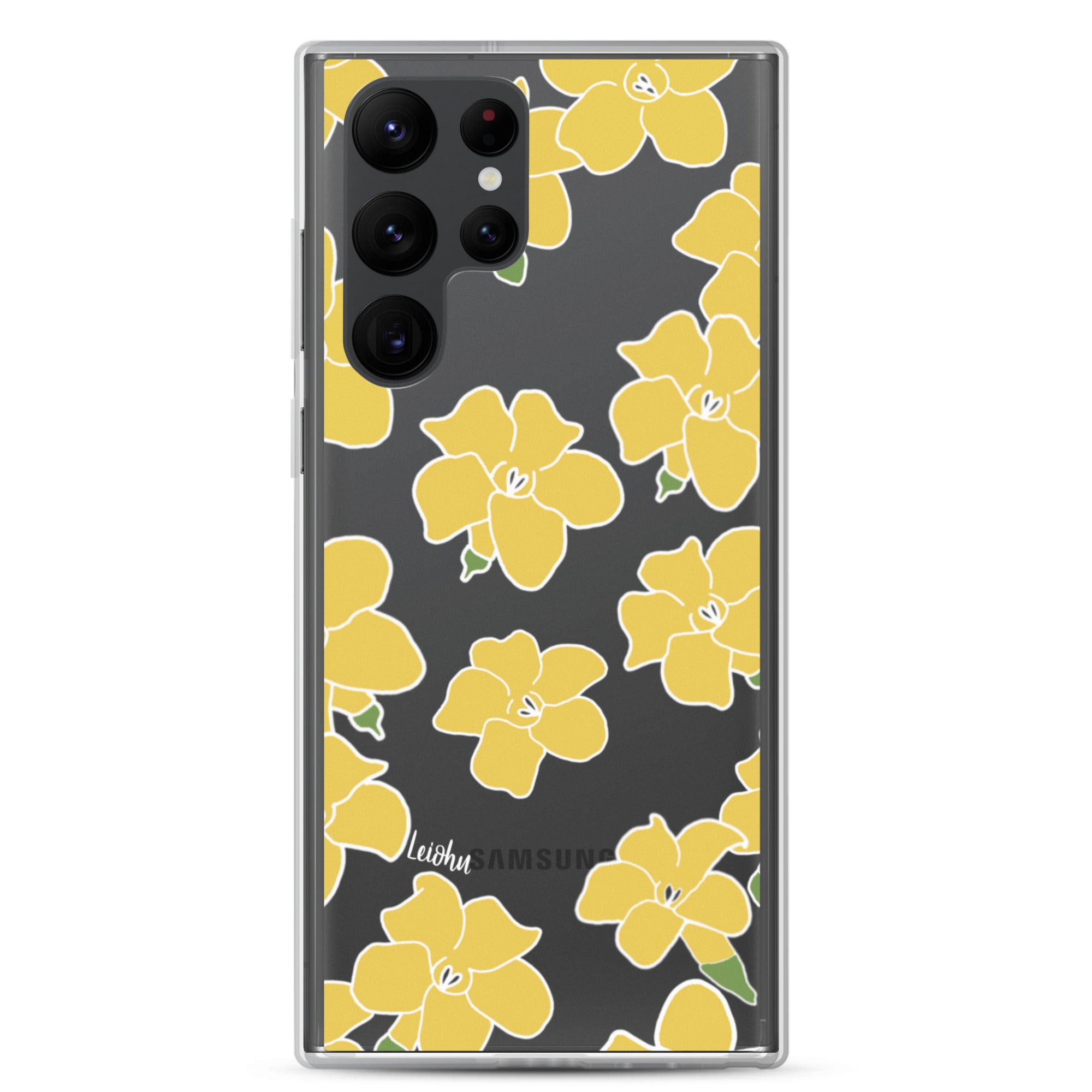 Puakenikeni - Clear Case for Samsung® - LEIOHU DESIGNS