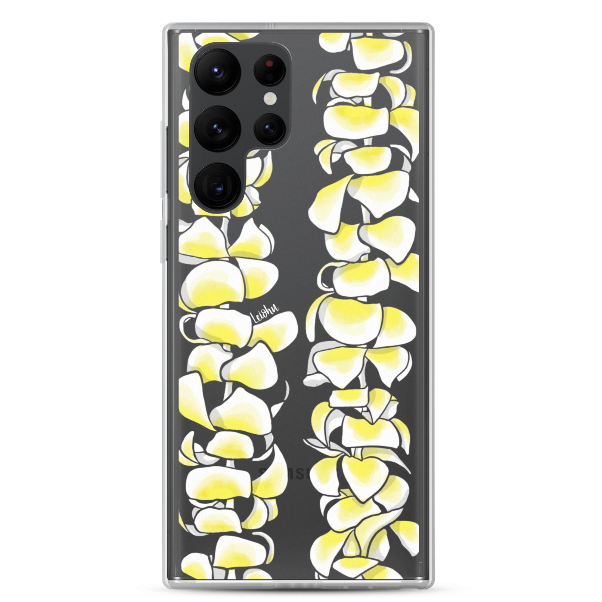 Plumeria - Clear Case for Samsung® - LEIOHU DESIGNS