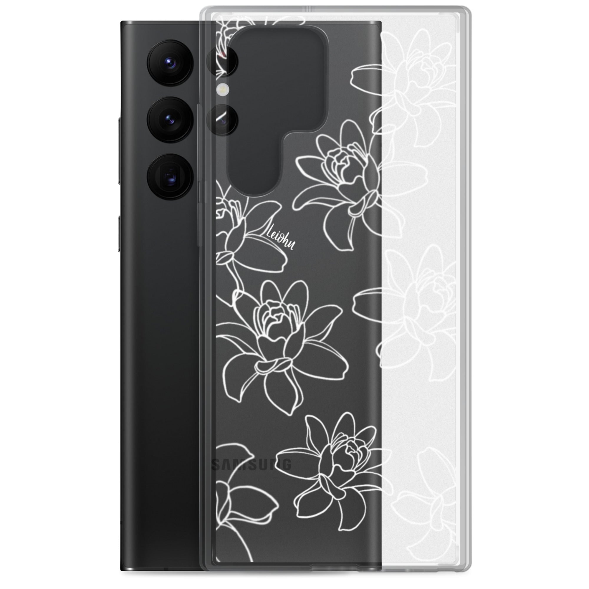 Tuberose - Clear Case for Samsung® - LEIOHU DESIGNS