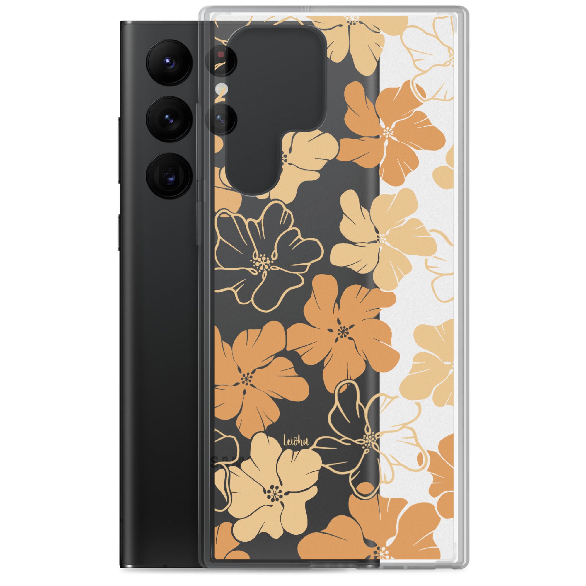 Retro Ilima - Clear Case for Samsung® - LEIOHU DESIGNS