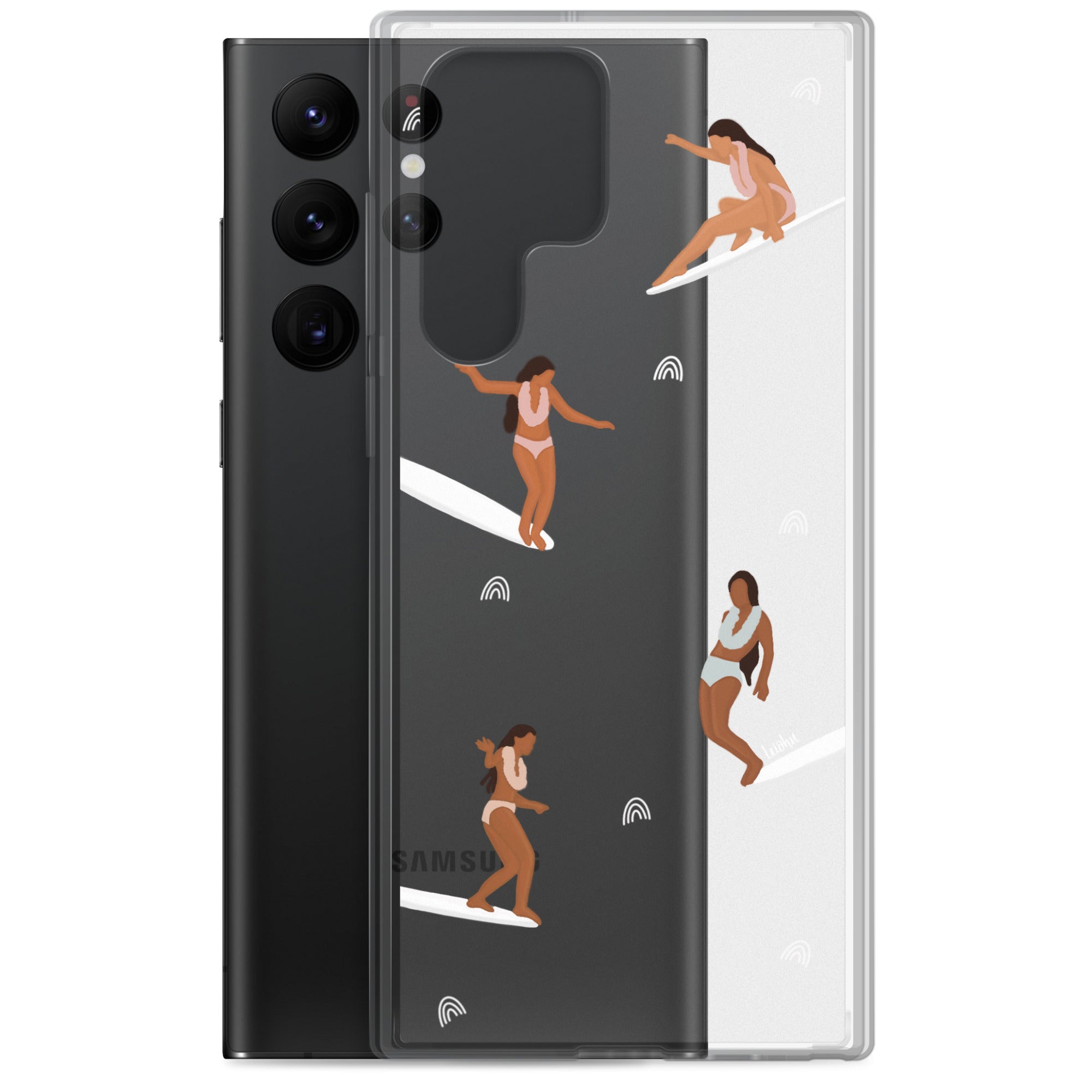 He'e Nalu - Clear Case for Samsung® - LEIOHU DESIGNS