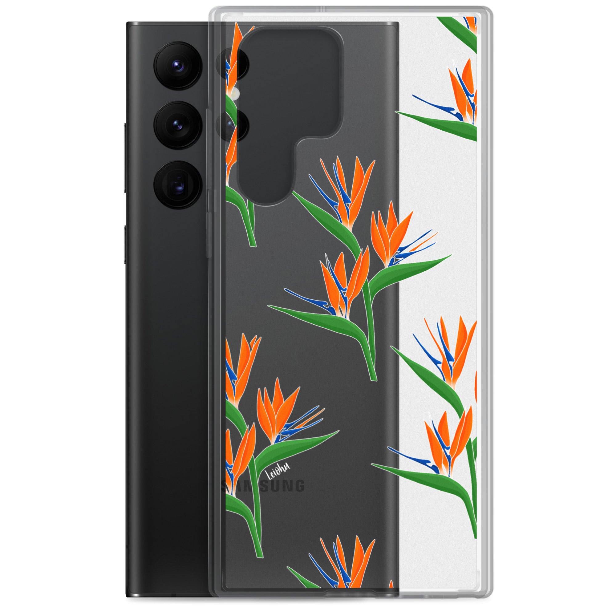 Bird of Paradise - Clear Case for Samsung® - LEIOHU DESIGNS