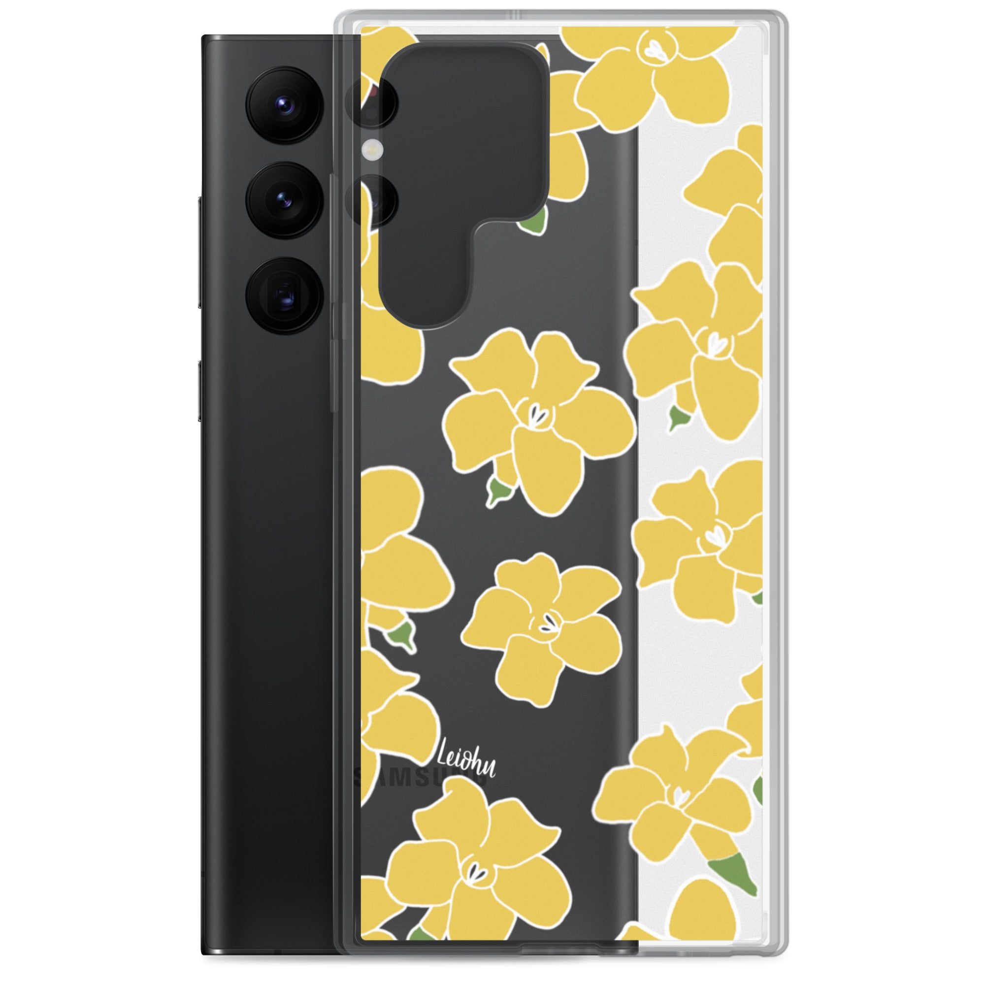 Puakenikeni - Clear Case for Samsung® - LEIOHU DESIGNS