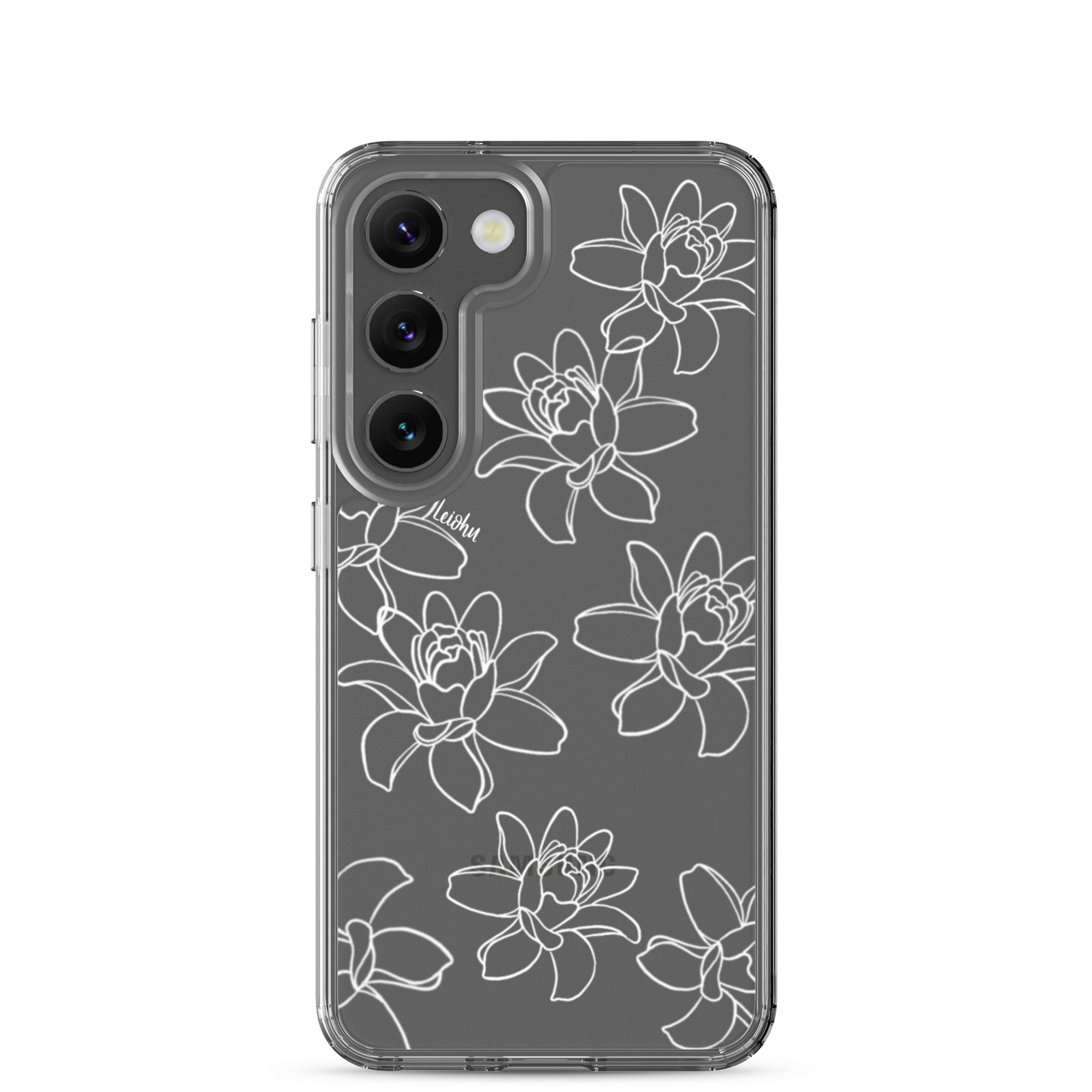 Tuberose - Clear Case for Samsung® - LEIOHU DESIGNS