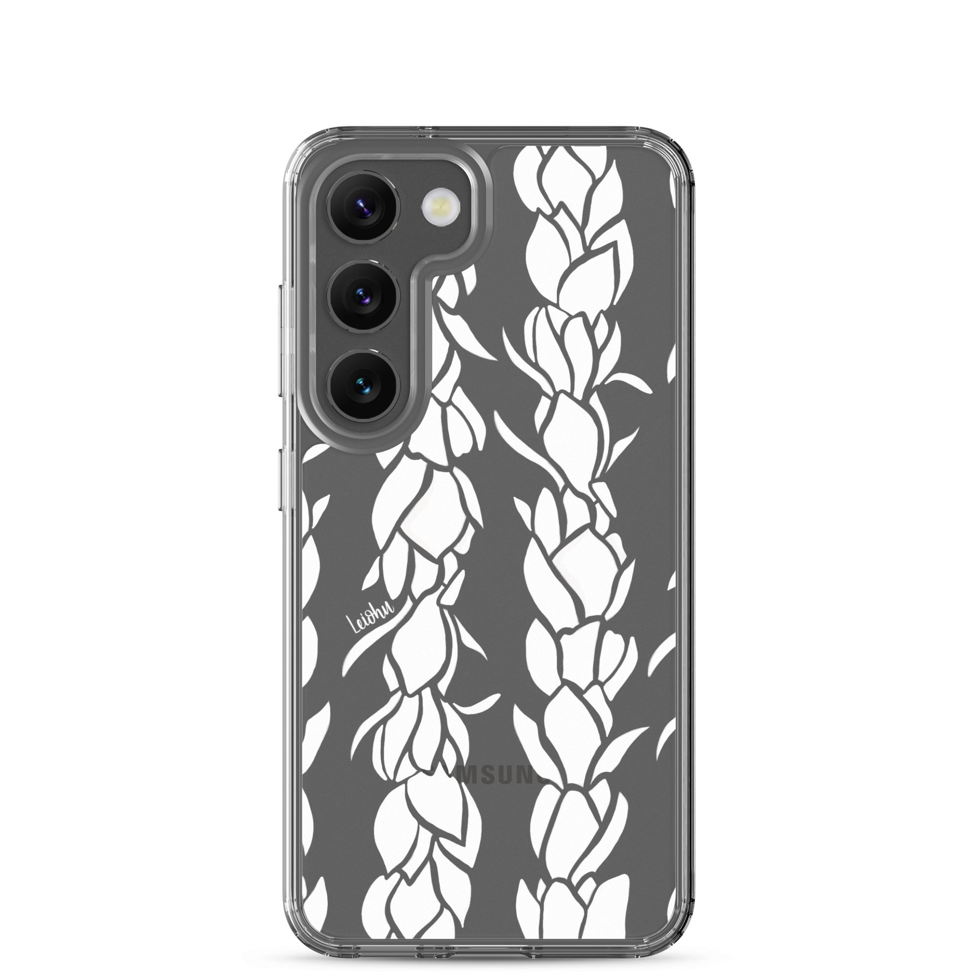Pikake - Clear Case for Samsung® - LEIOHU DESIGNS