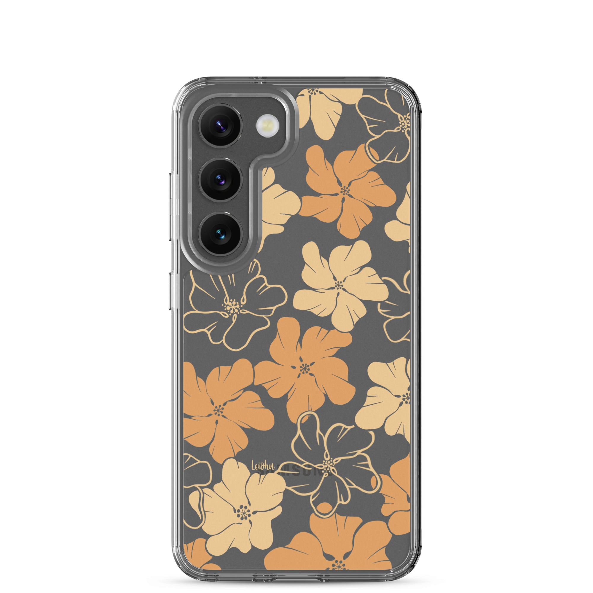 Retro Ilima - Clear Case for Samsung® - LEIOHU DESIGNS