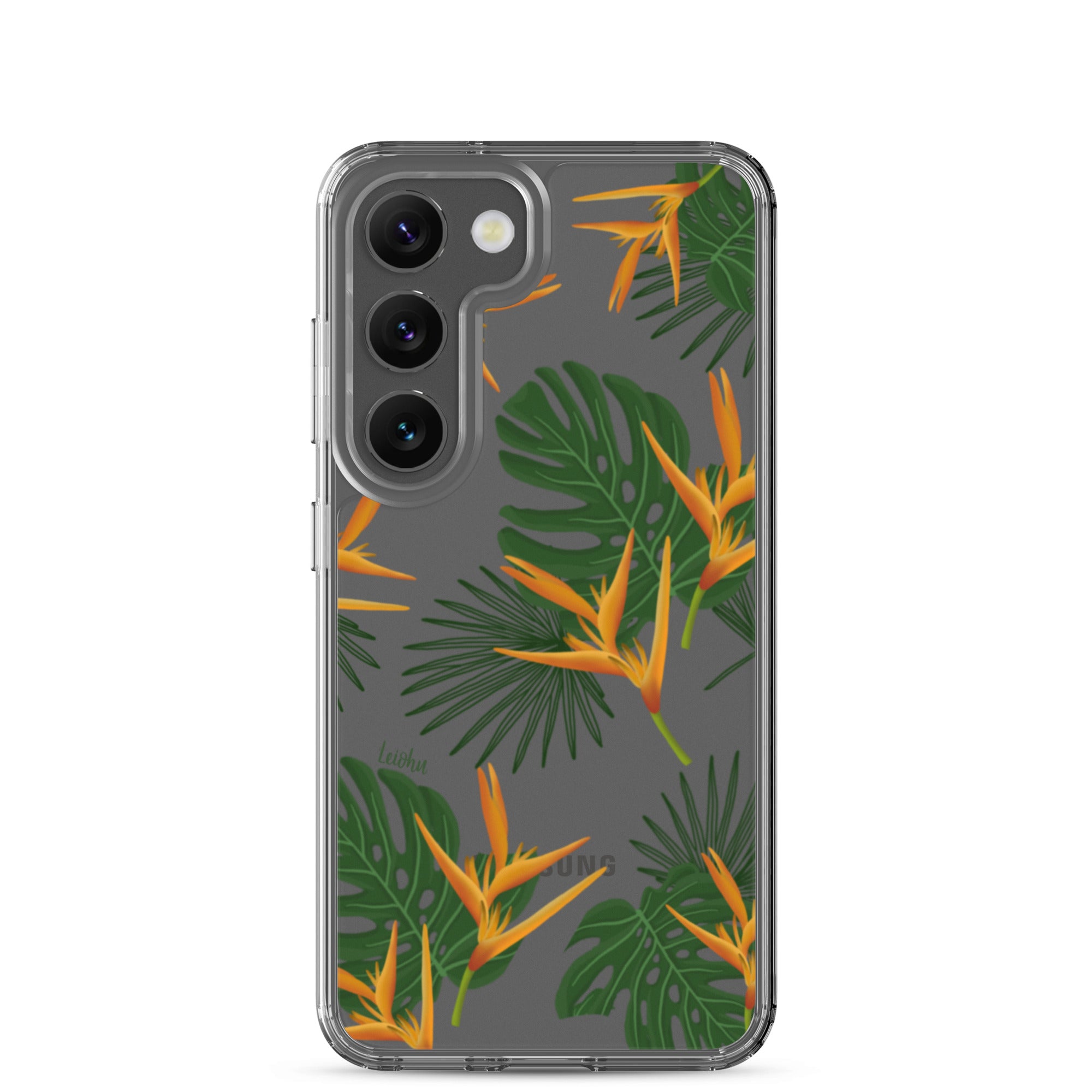 Vintage Paradise - Clear Case for Samsung® - LEIOHU DESIGNS