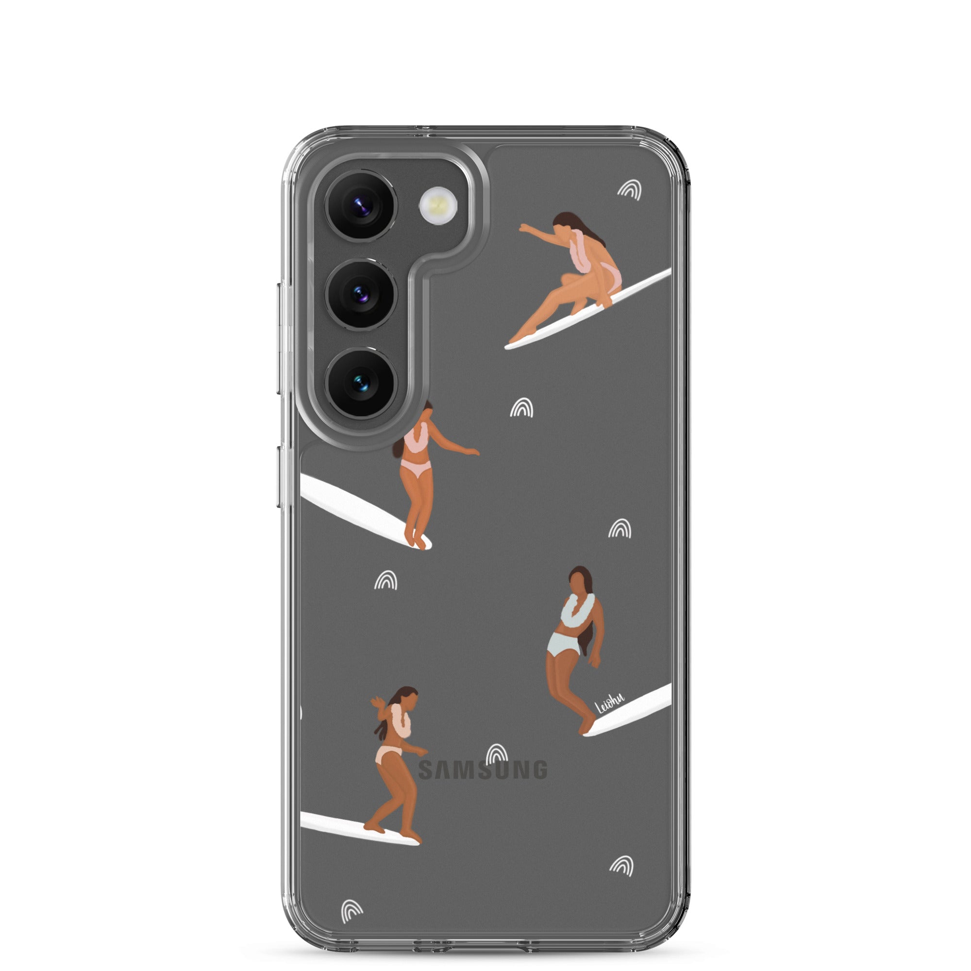 He'e Nalu - Clear Case for Samsung® - LEIOHU DESIGNS