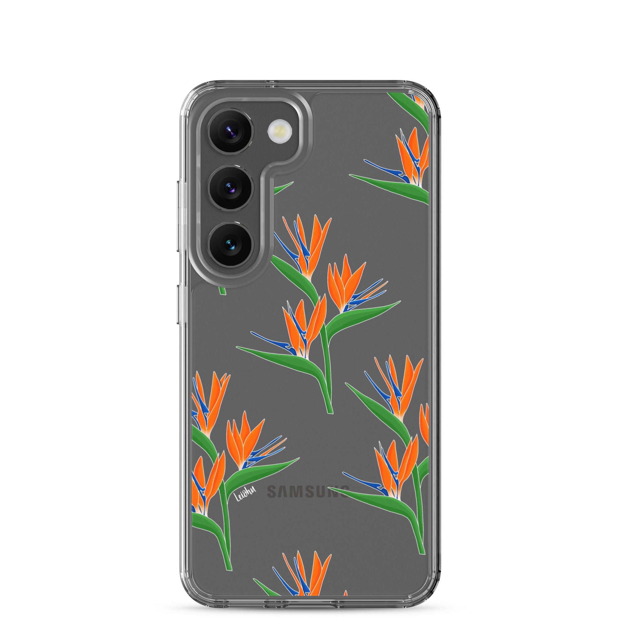 Bird of Paradise - Clear Case for Samsung® - LEIOHU DESIGNS