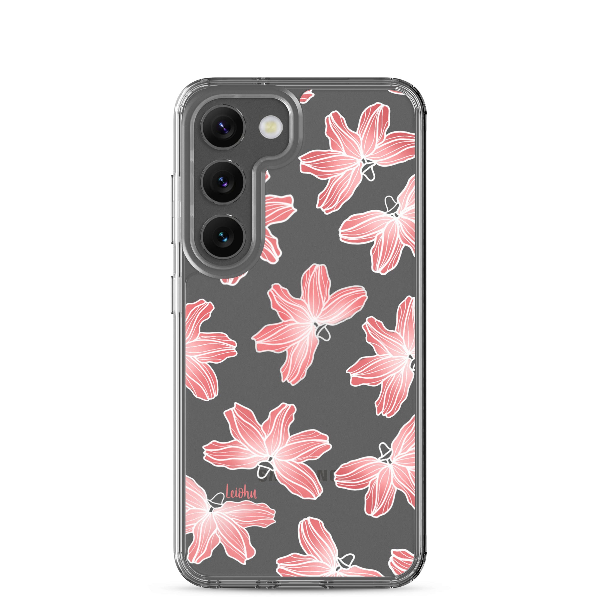 Naupaka Dream - Clear Case for Samsung® - LEIOHU DESIGNS