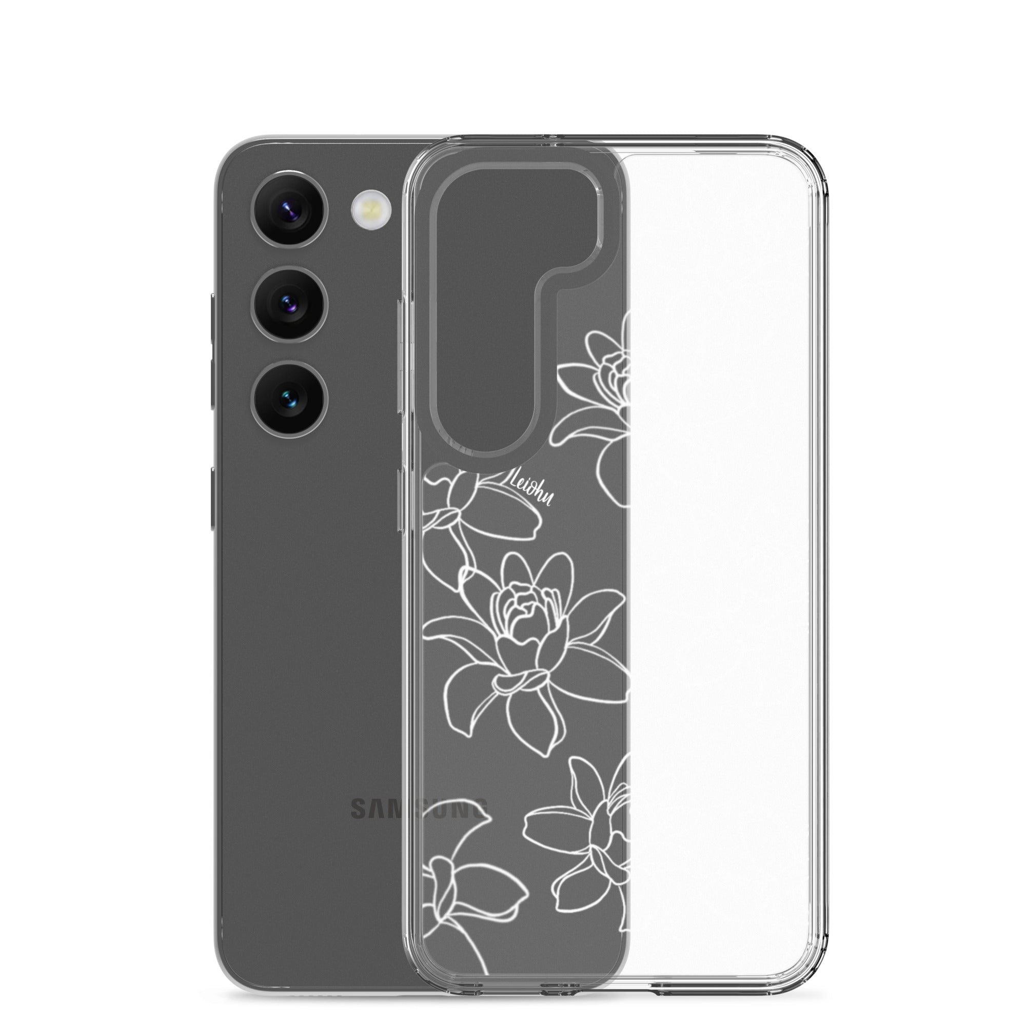 Tuberose - Clear Case for Samsung® - LEIOHU DESIGNS