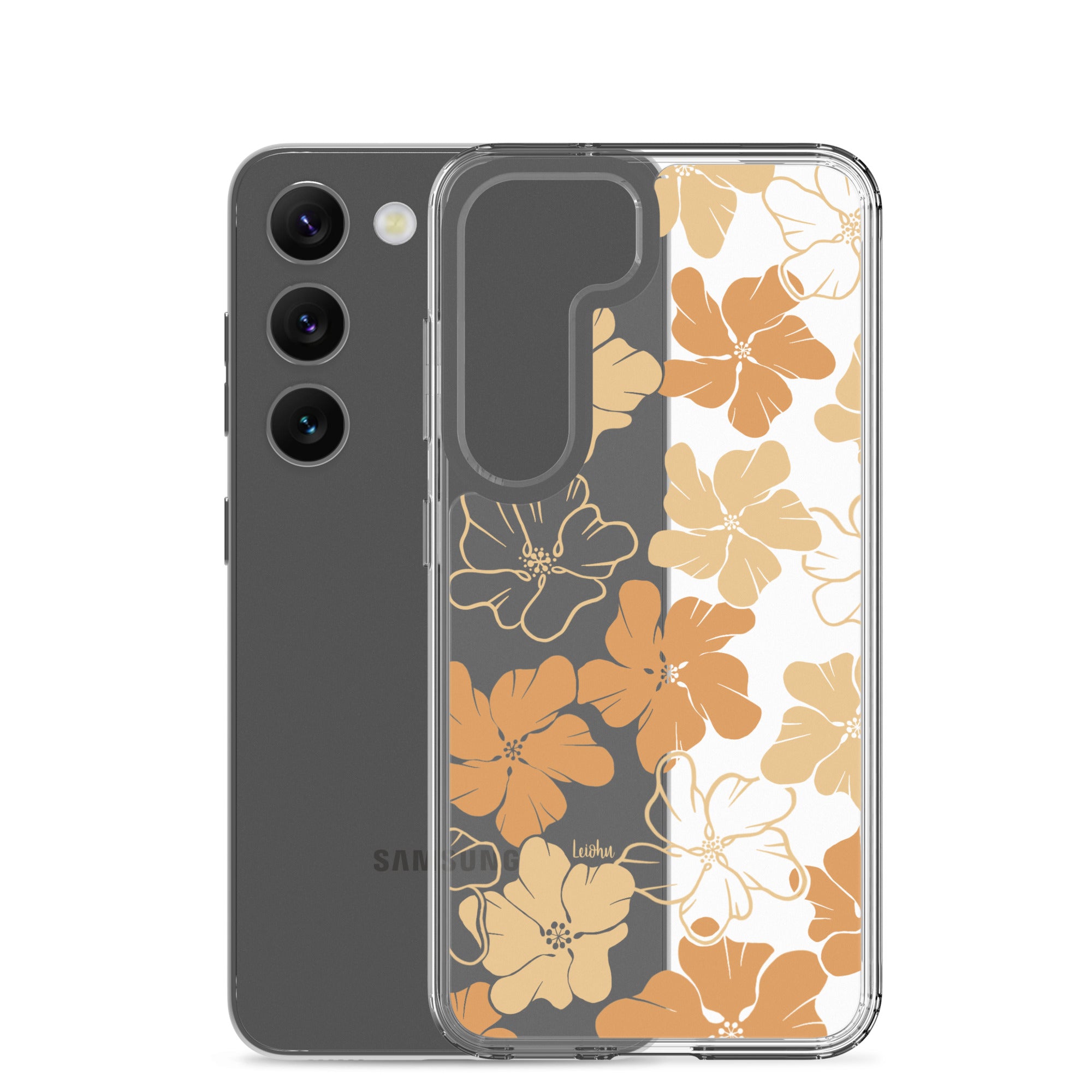 Retro Ilima - Clear Case for Samsung® - LEIOHU DESIGNS