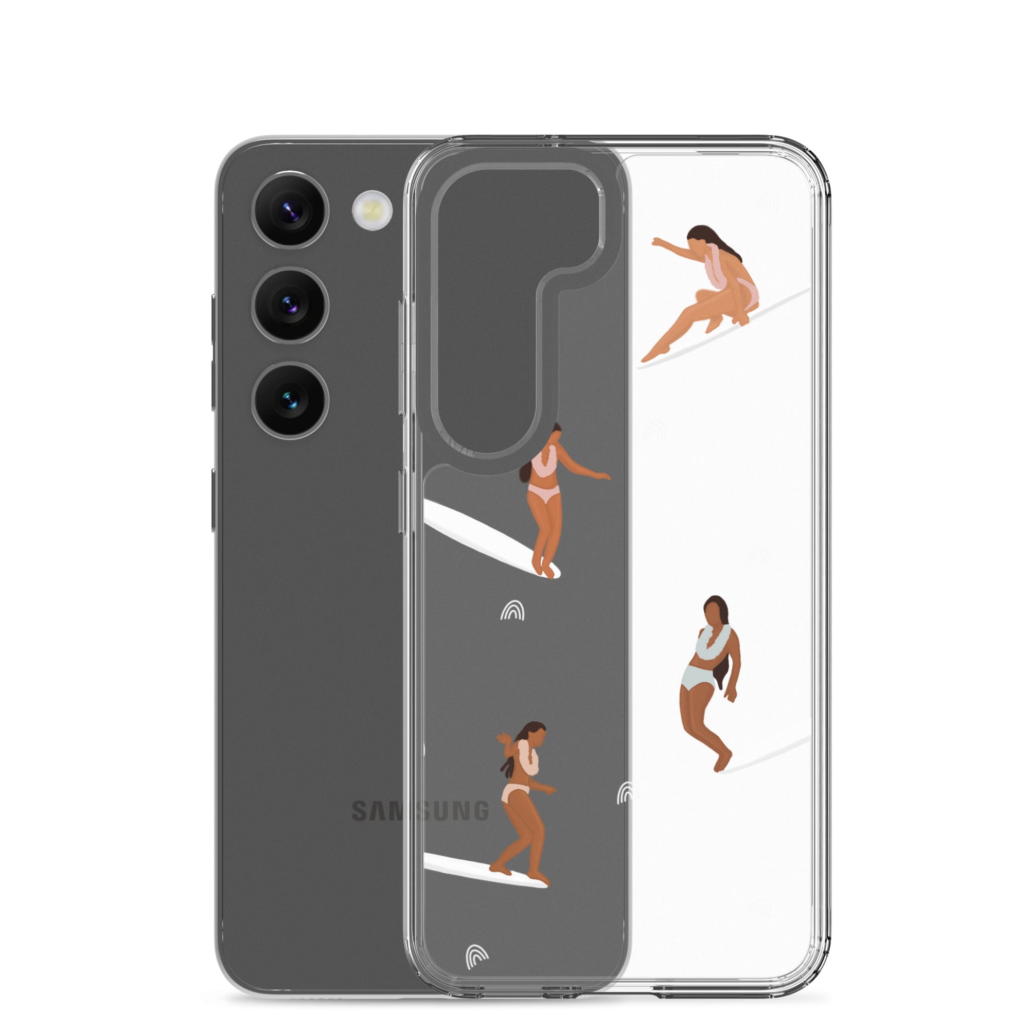 He'e Nalu - Clear Case for Samsung® - LEIOHU DESIGNS