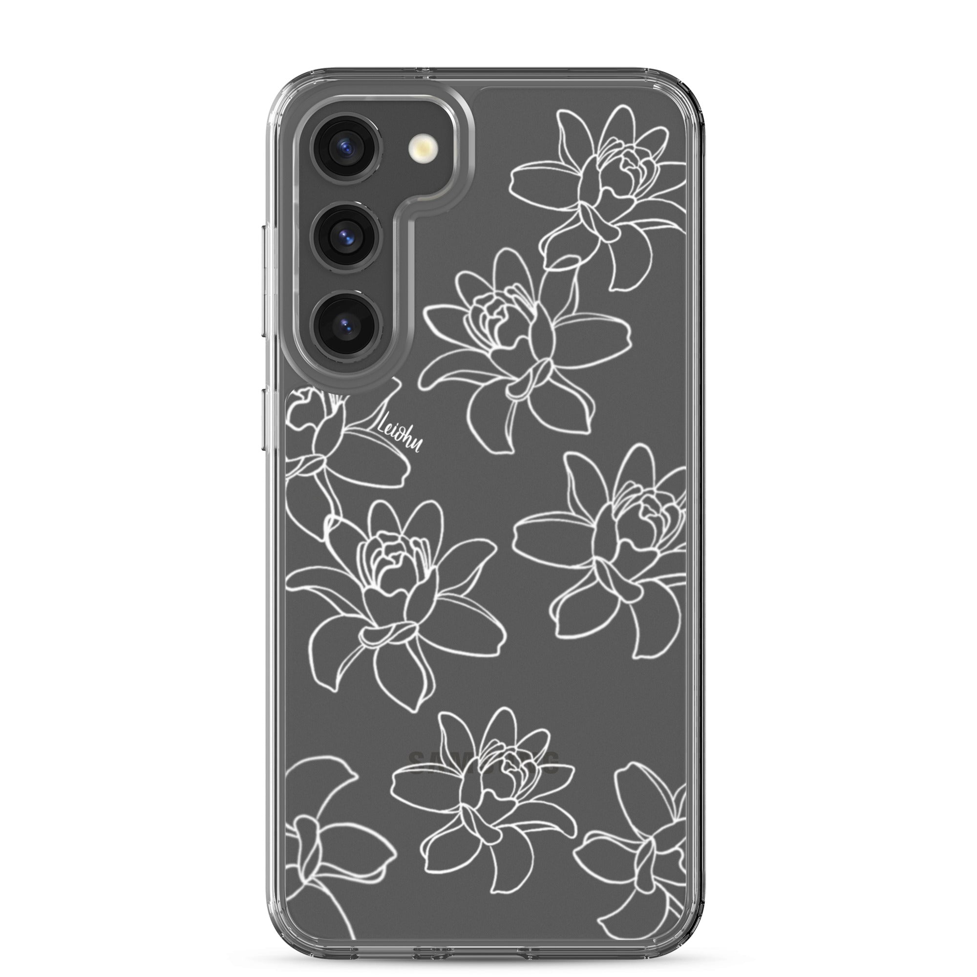 Tuberose - Clear Case for Samsung® - LEIOHU DESIGNS