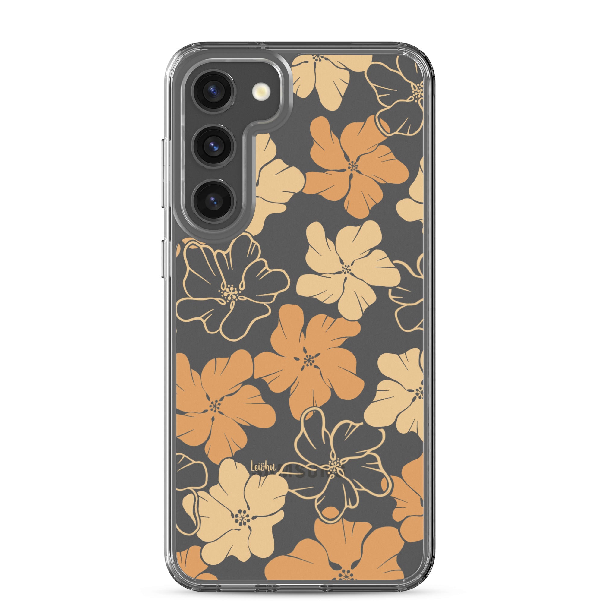 Retro Ilima - Clear Case for Samsung® - LEIOHU DESIGNS