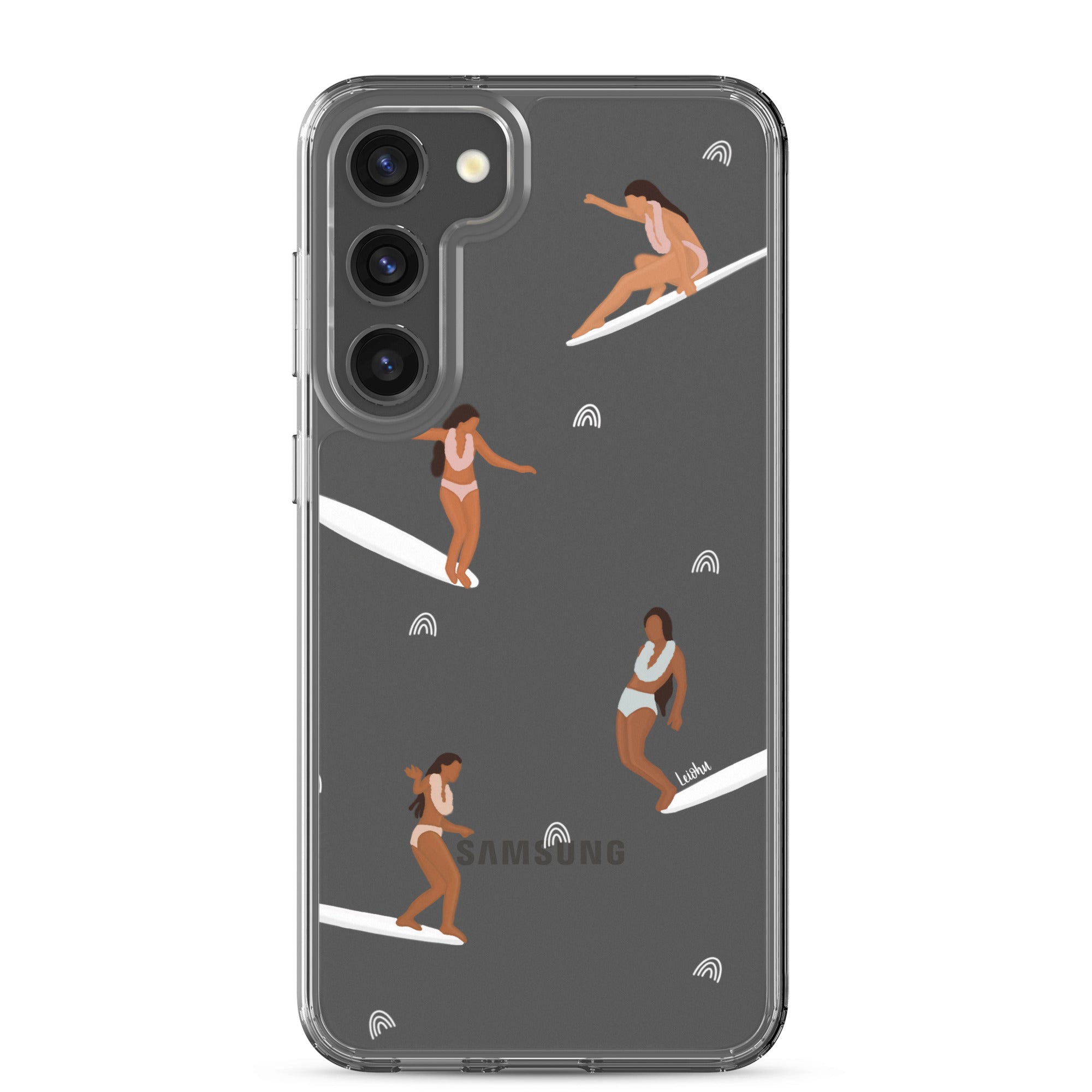 He'e Nalu - Clear Case for Samsung® - LEIOHU DESIGNS