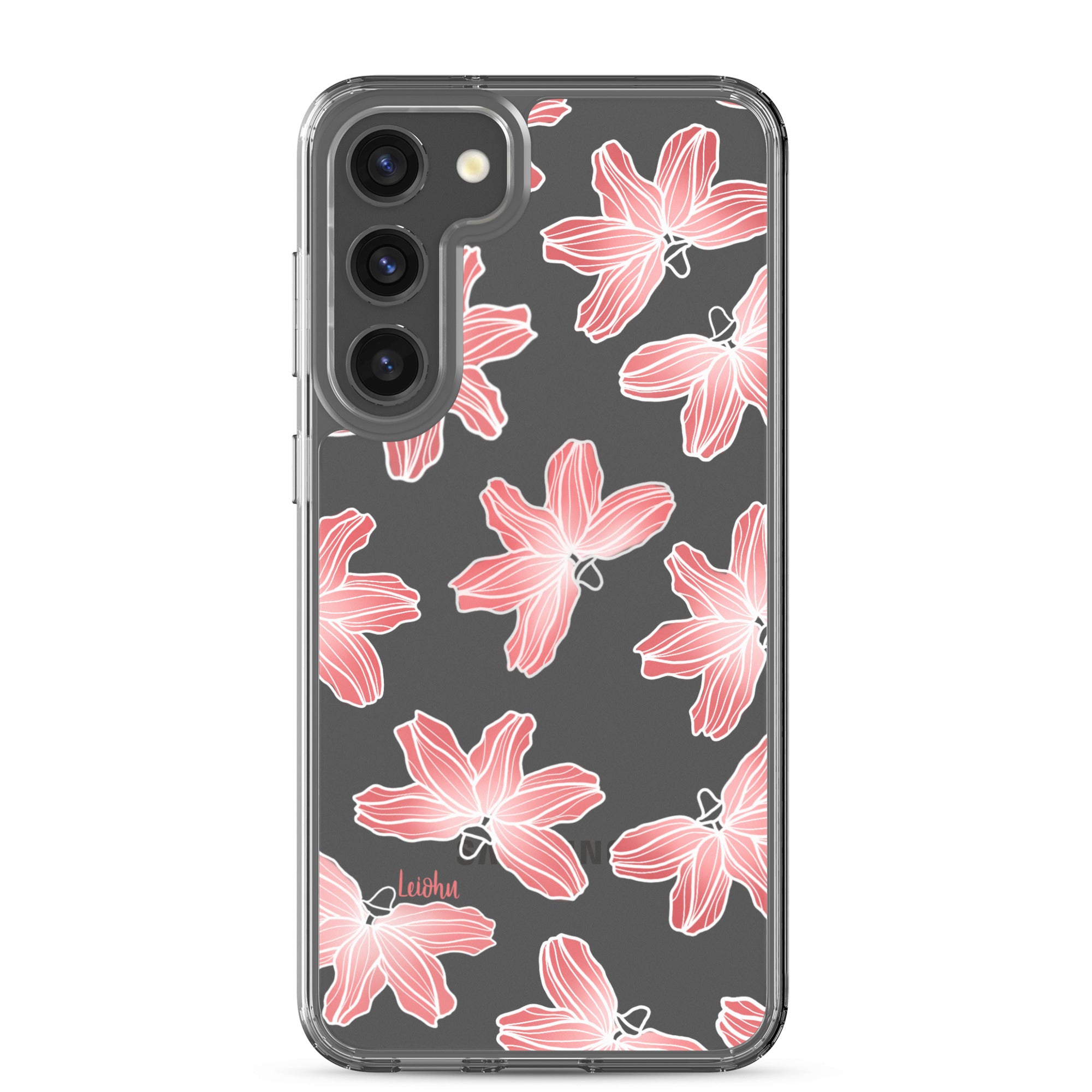 Naupaka Dream - Clear Case for Samsung® - LEIOHU DESIGNS