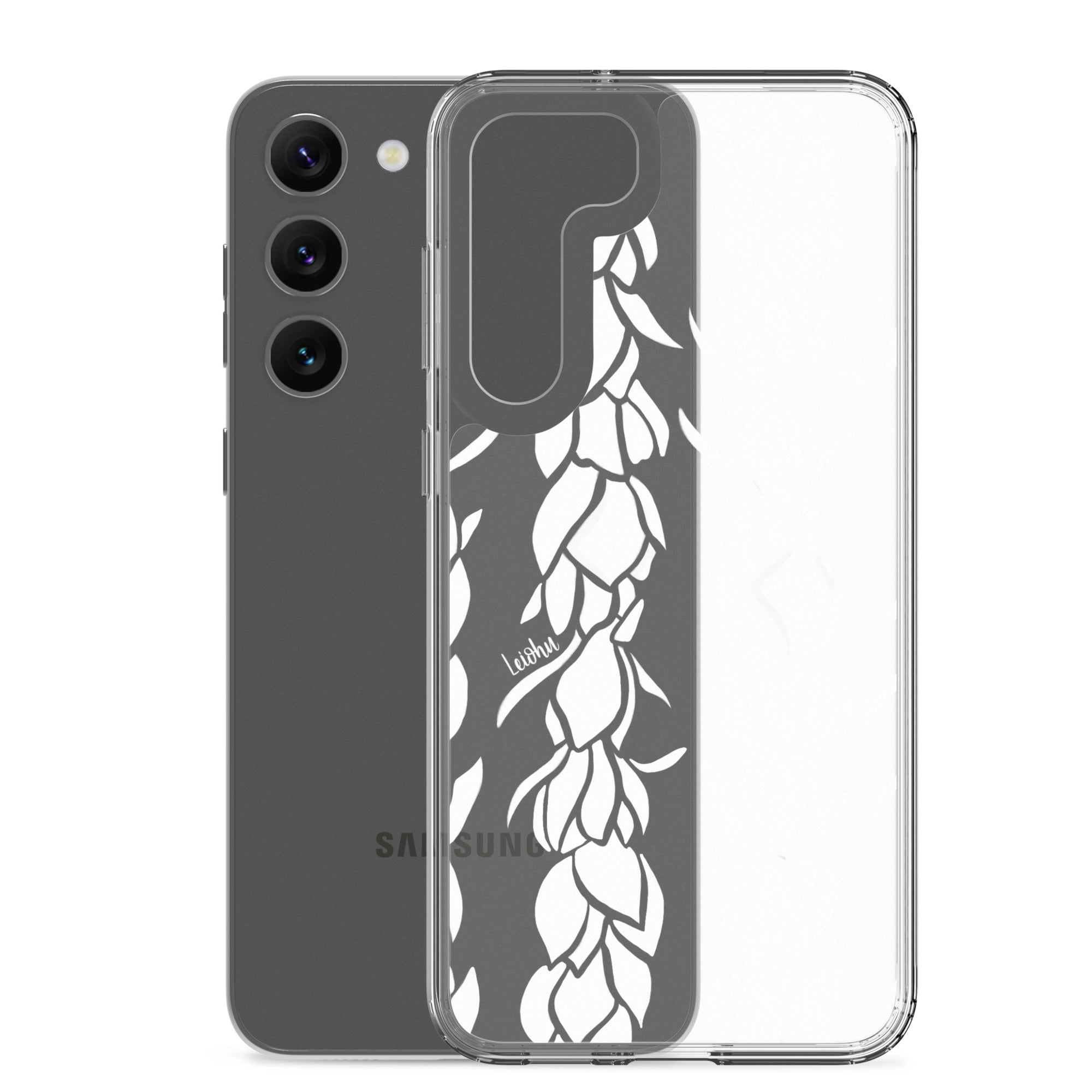 Pikake - Clear Case for Samsung® - LEIOHU DESIGNS