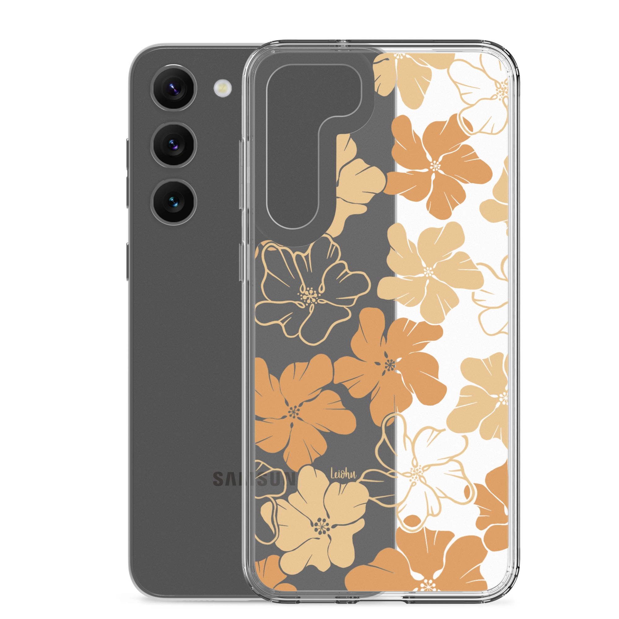 Retro Ilima - Clear Case for Samsung® - LEIOHU DESIGNS