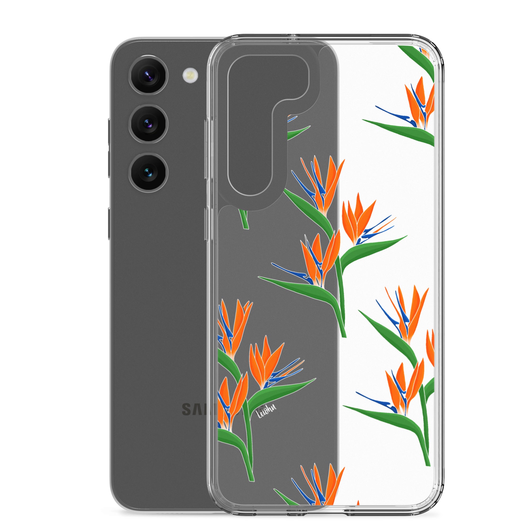 Bird of Paradise - Clear Case for Samsung® - LEIOHU DESIGNS