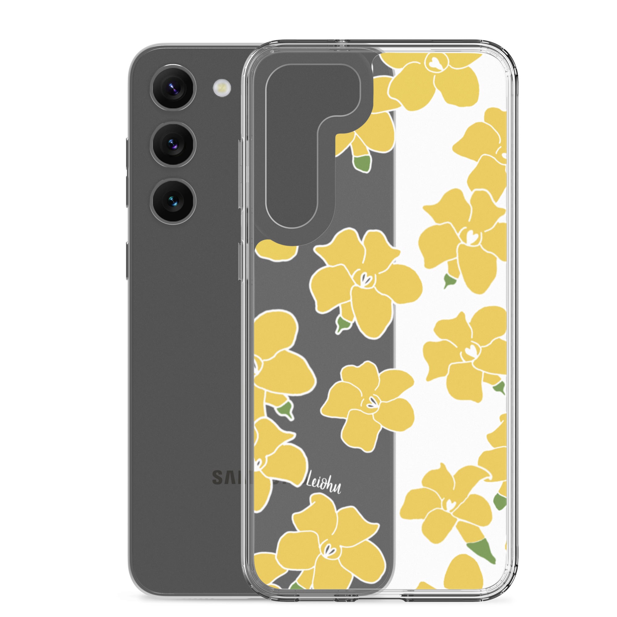 Puakenikeni - Clear Case for Samsung® - LEIOHU DESIGNS