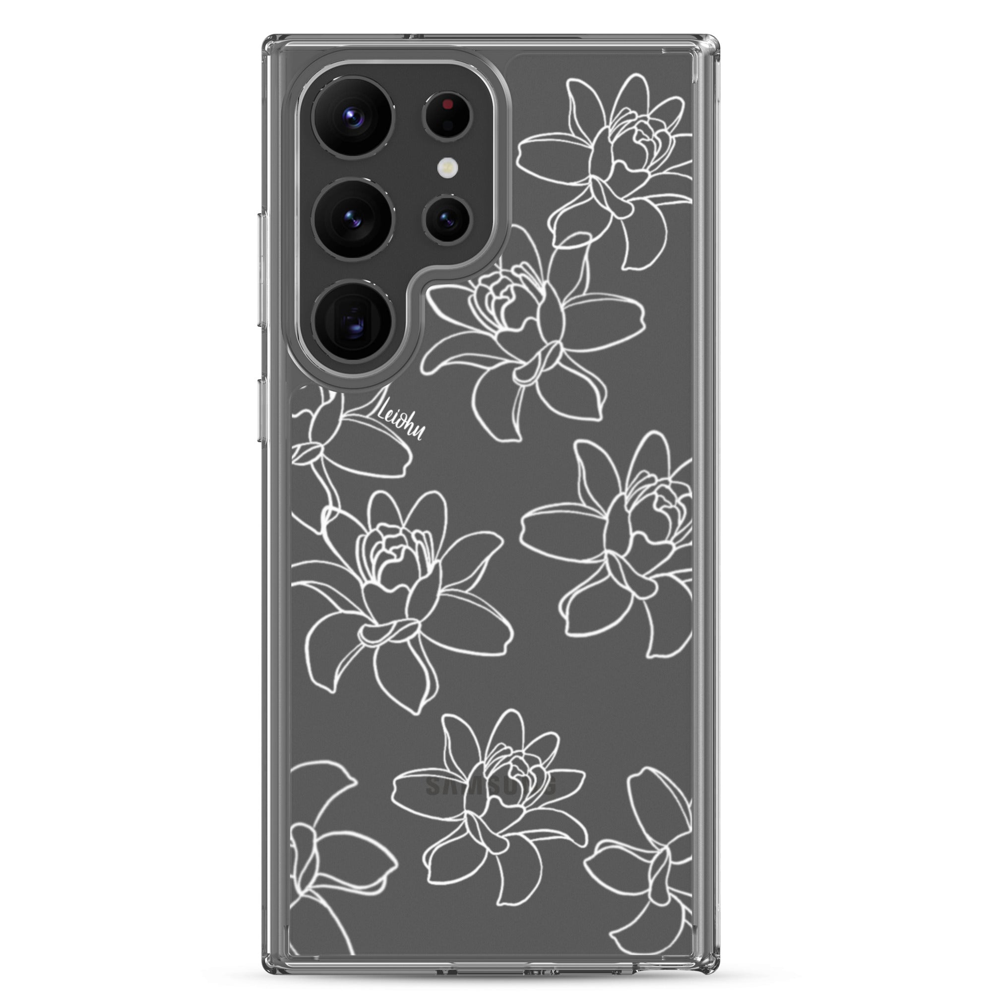 Tuberose - Clear Case for Samsung® - LEIOHU DESIGNS