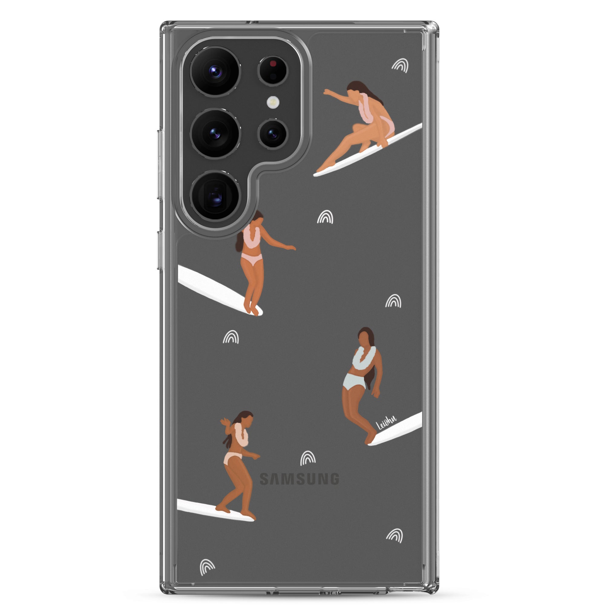 He'e Nalu - Clear Case for Samsung® - LEIOHU DESIGNS