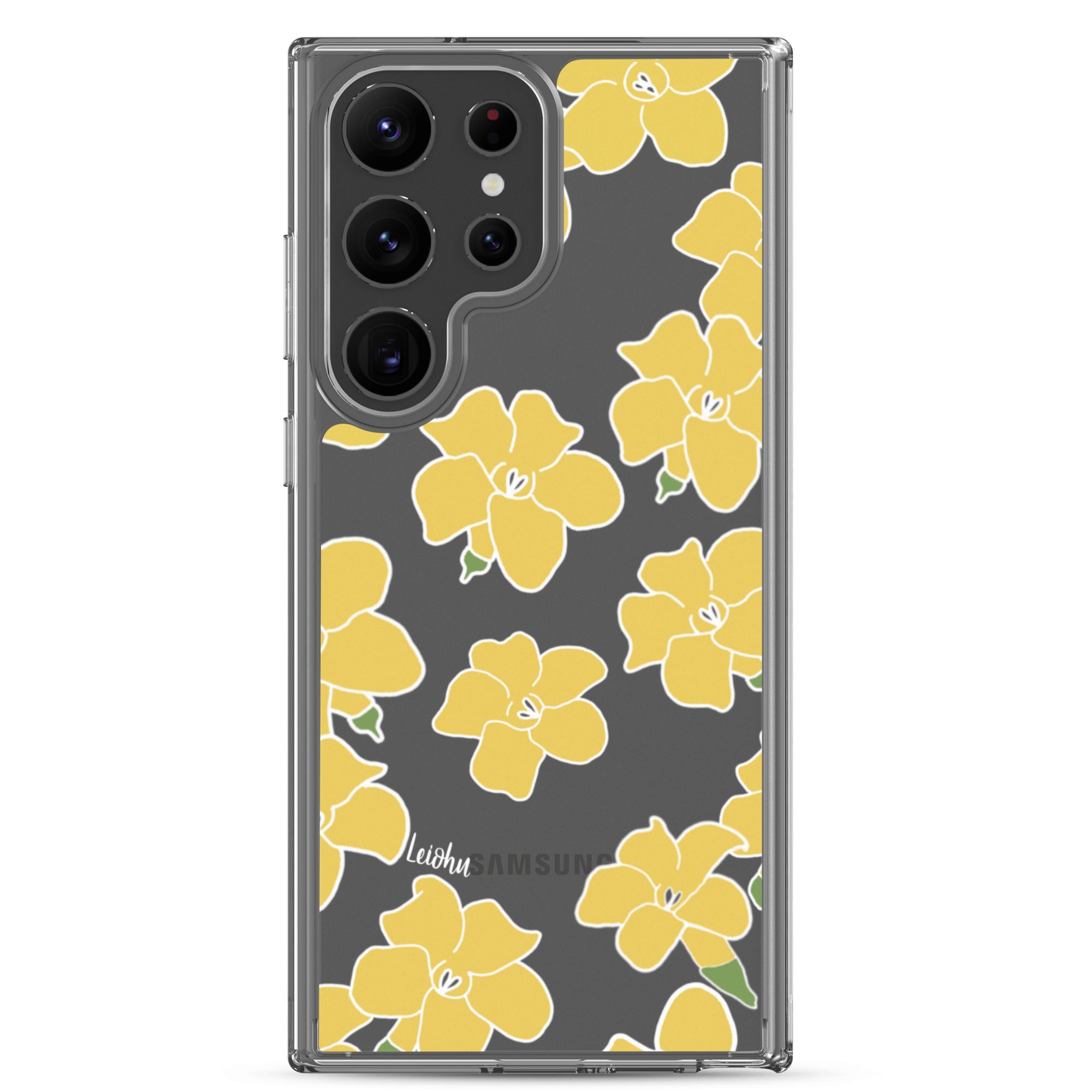 Puakenikeni - Clear Case for Samsung® - LEIOHU DESIGNS