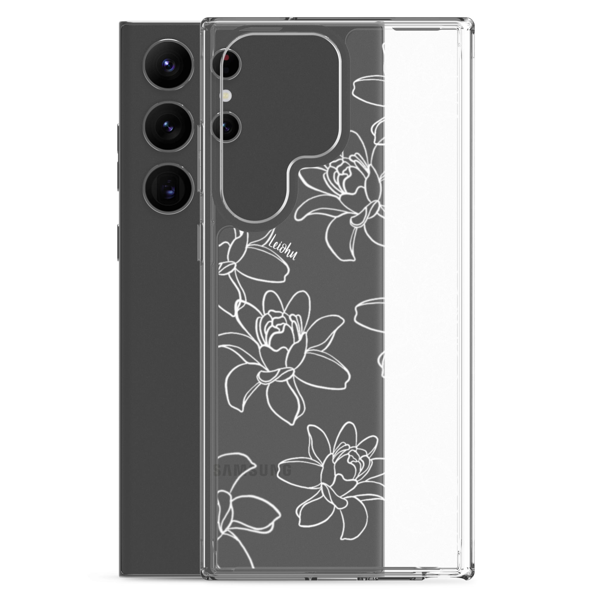 Tuberose - Clear Case for Samsung® - LEIOHU DESIGNS
