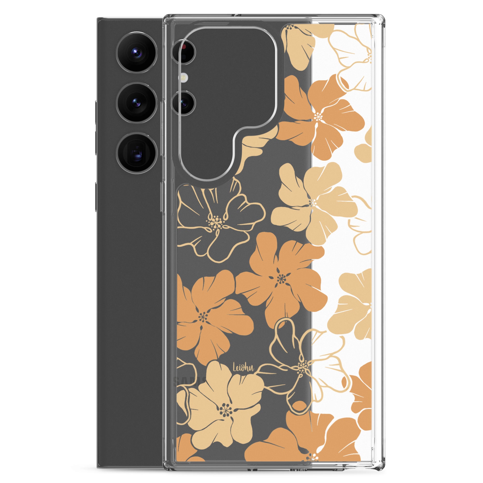 Retro Ilima - Clear Case for Samsung® - LEIOHU DESIGNS