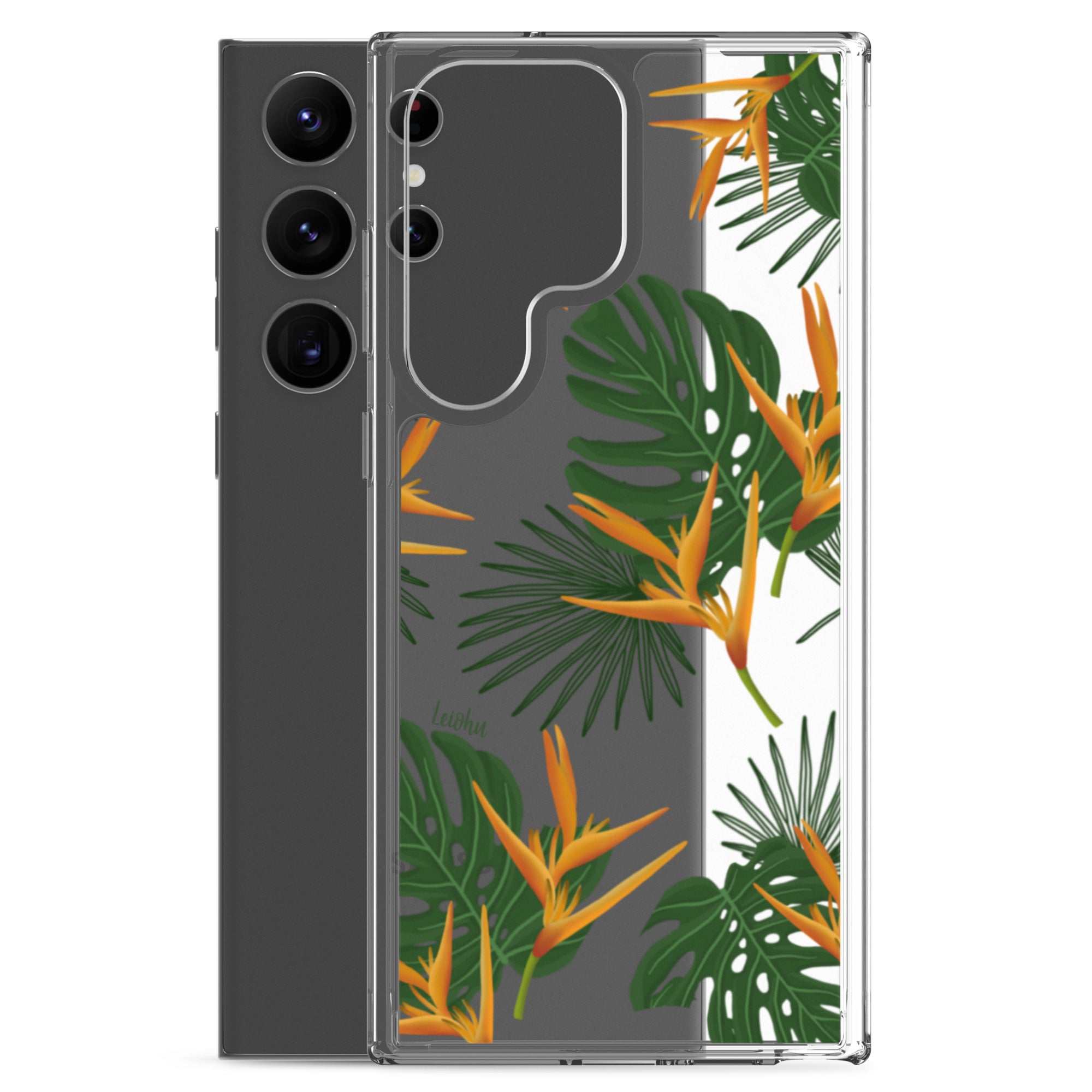 Vintage Paradise - Clear Case for Samsung® - LEIOHU DESIGNS