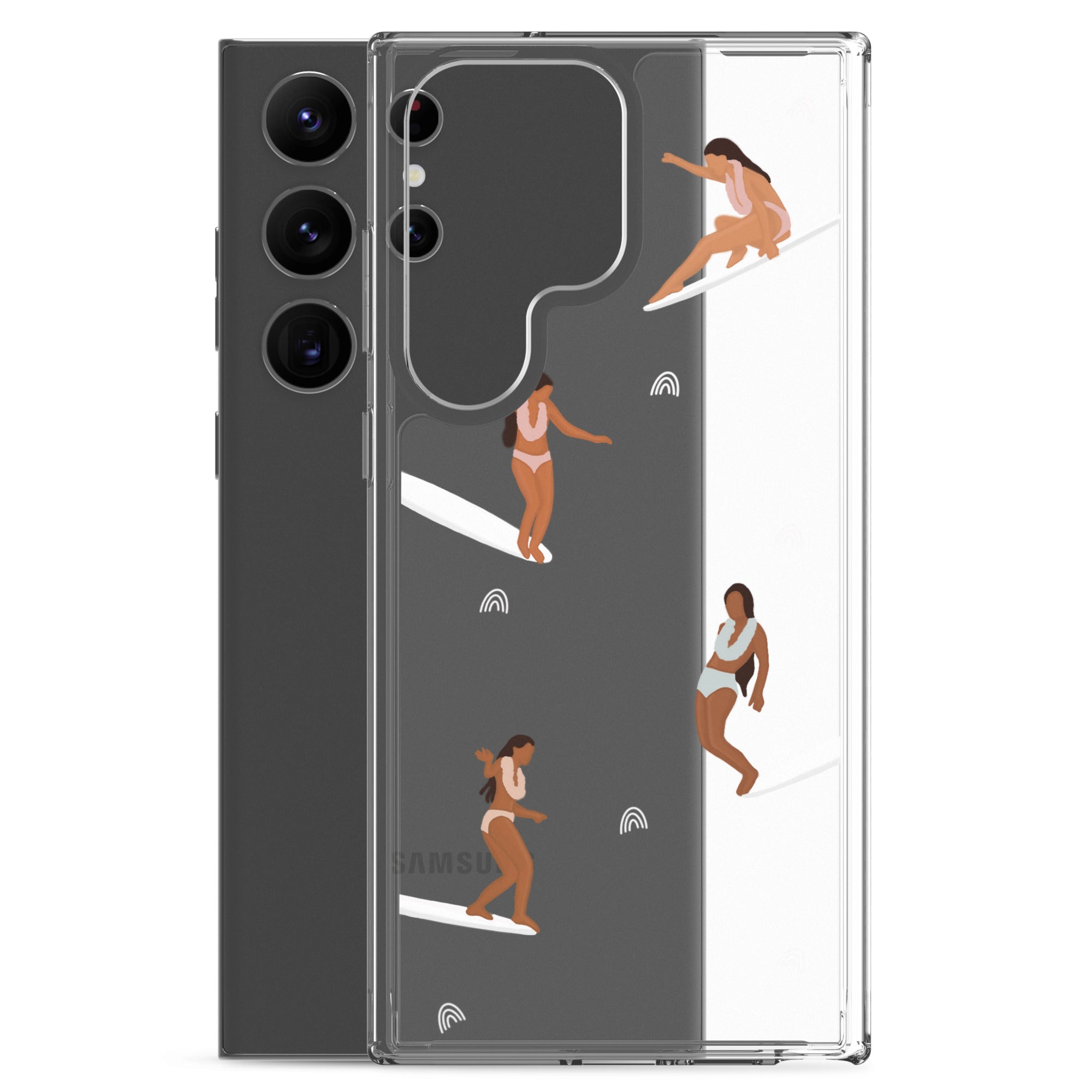 He'e Nalu - Clear Case for Samsung® - LEIOHU DESIGNS