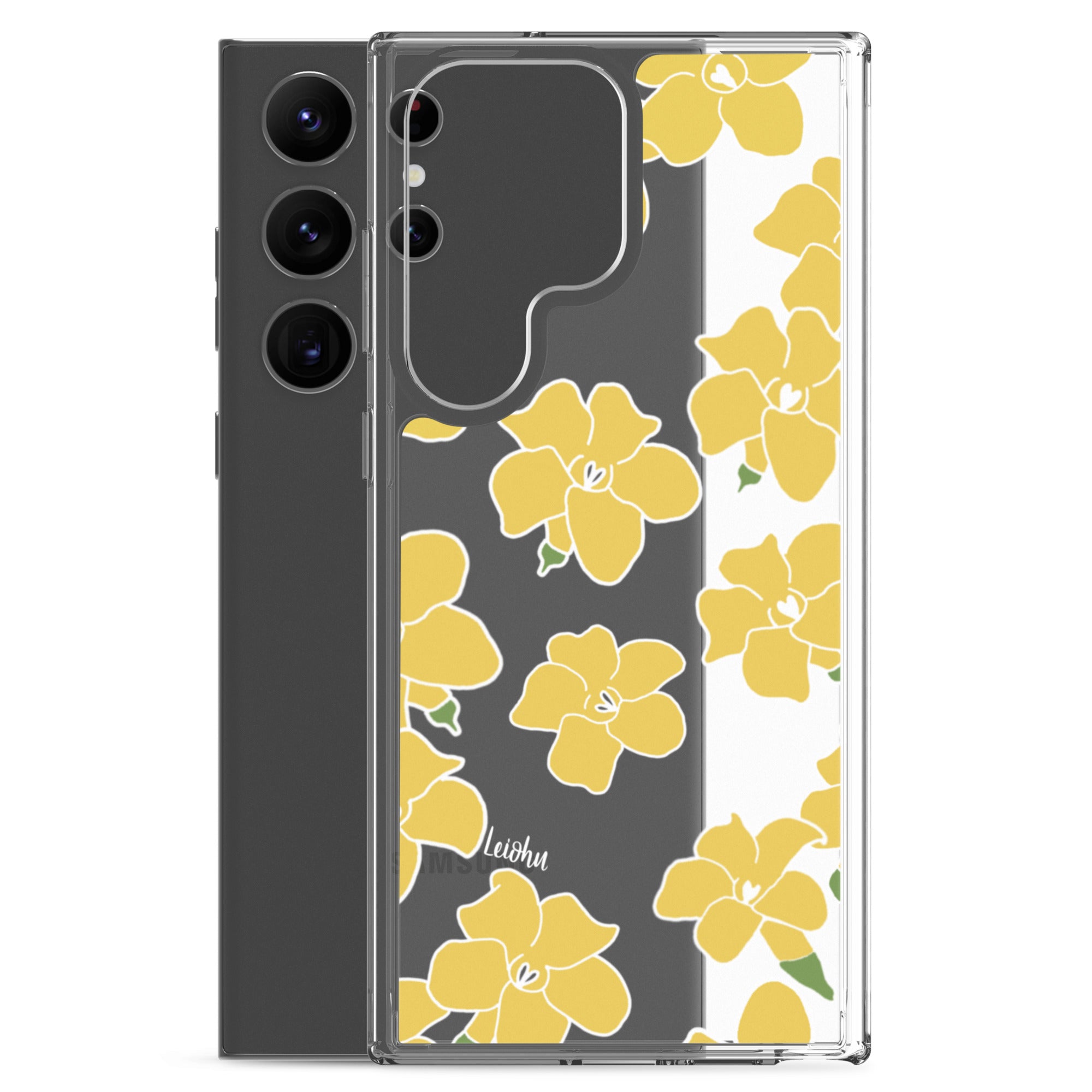 Puakenikeni - Clear Case for Samsung® - LEIOHU DESIGNS