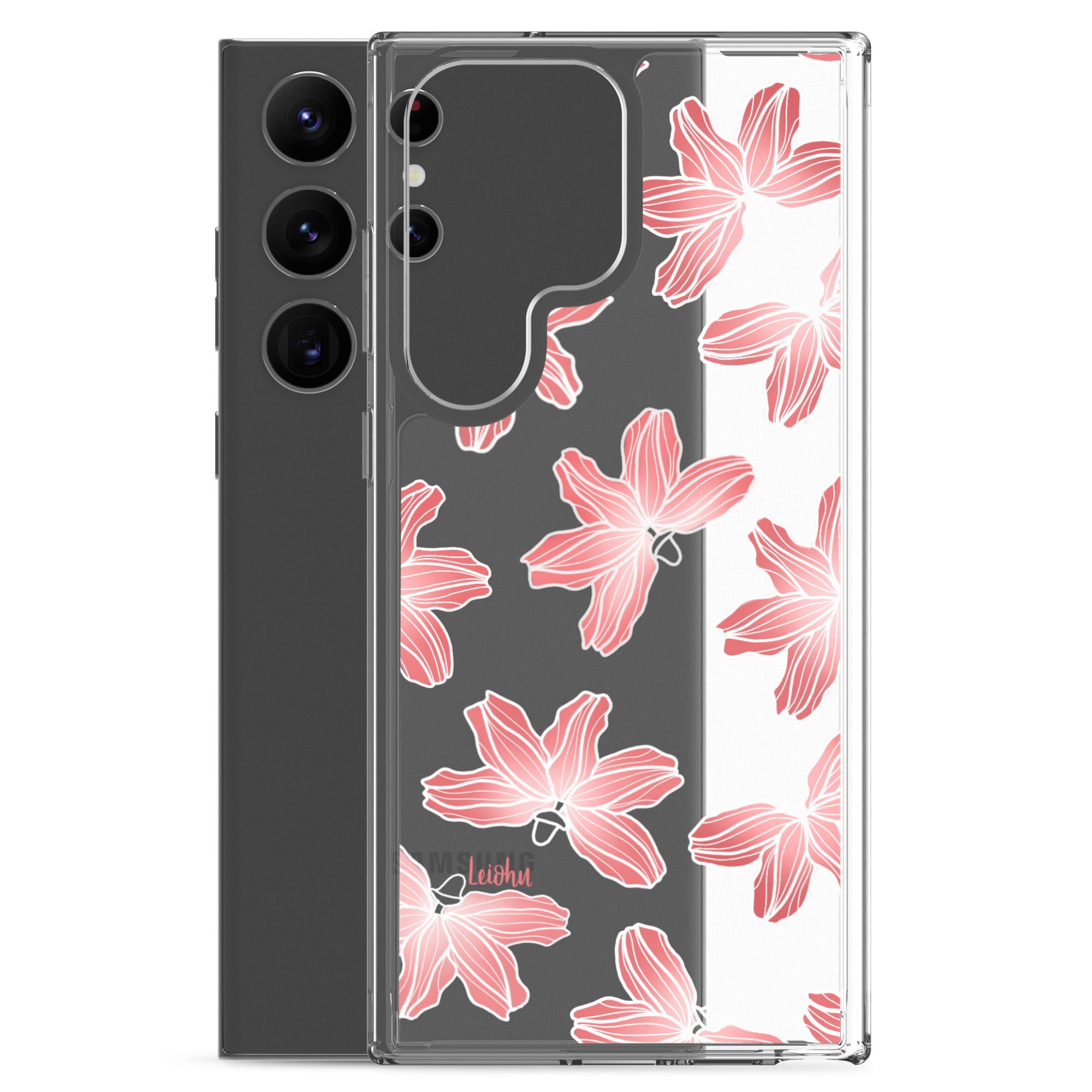 Naupaka Dream - Clear Case for Samsung® - LEIOHU DESIGNS